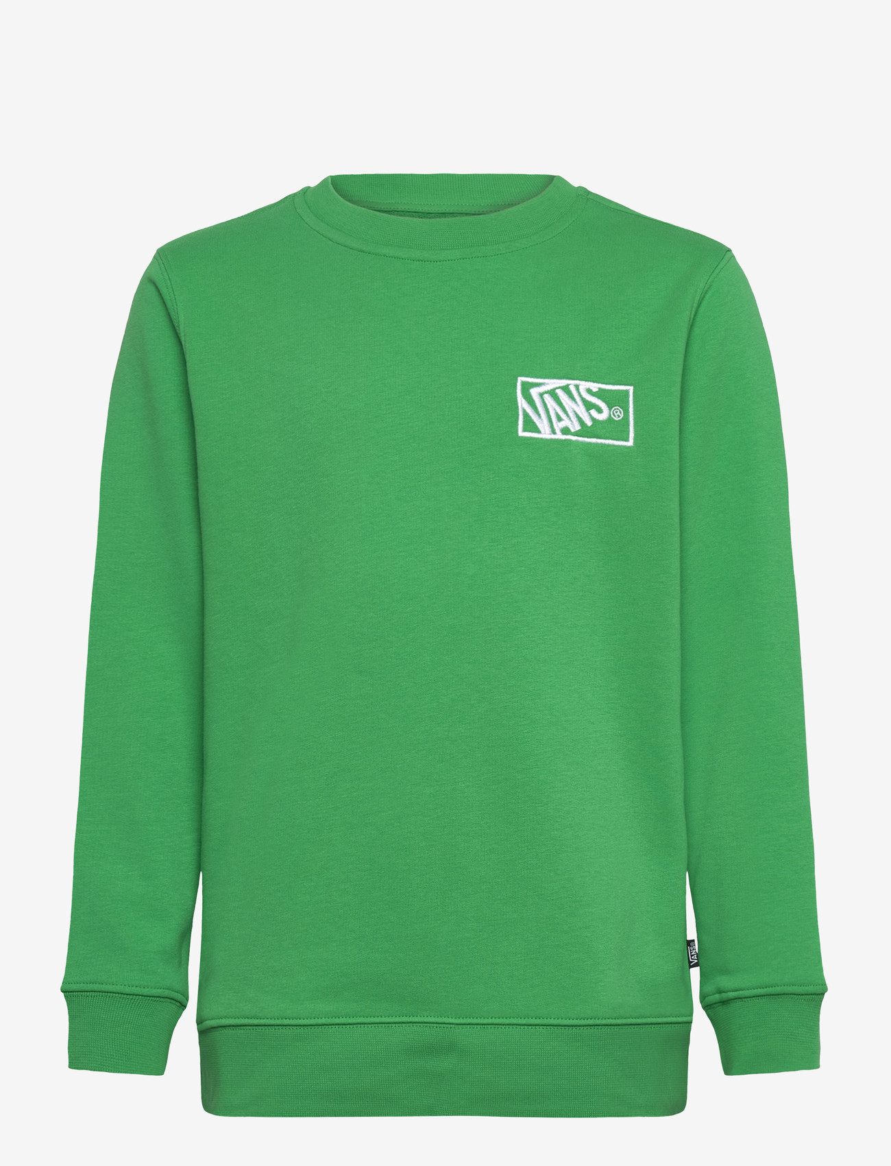 VANS - BY BLOCKED BOX CREW - sweatshirts - vivid verdant - 0