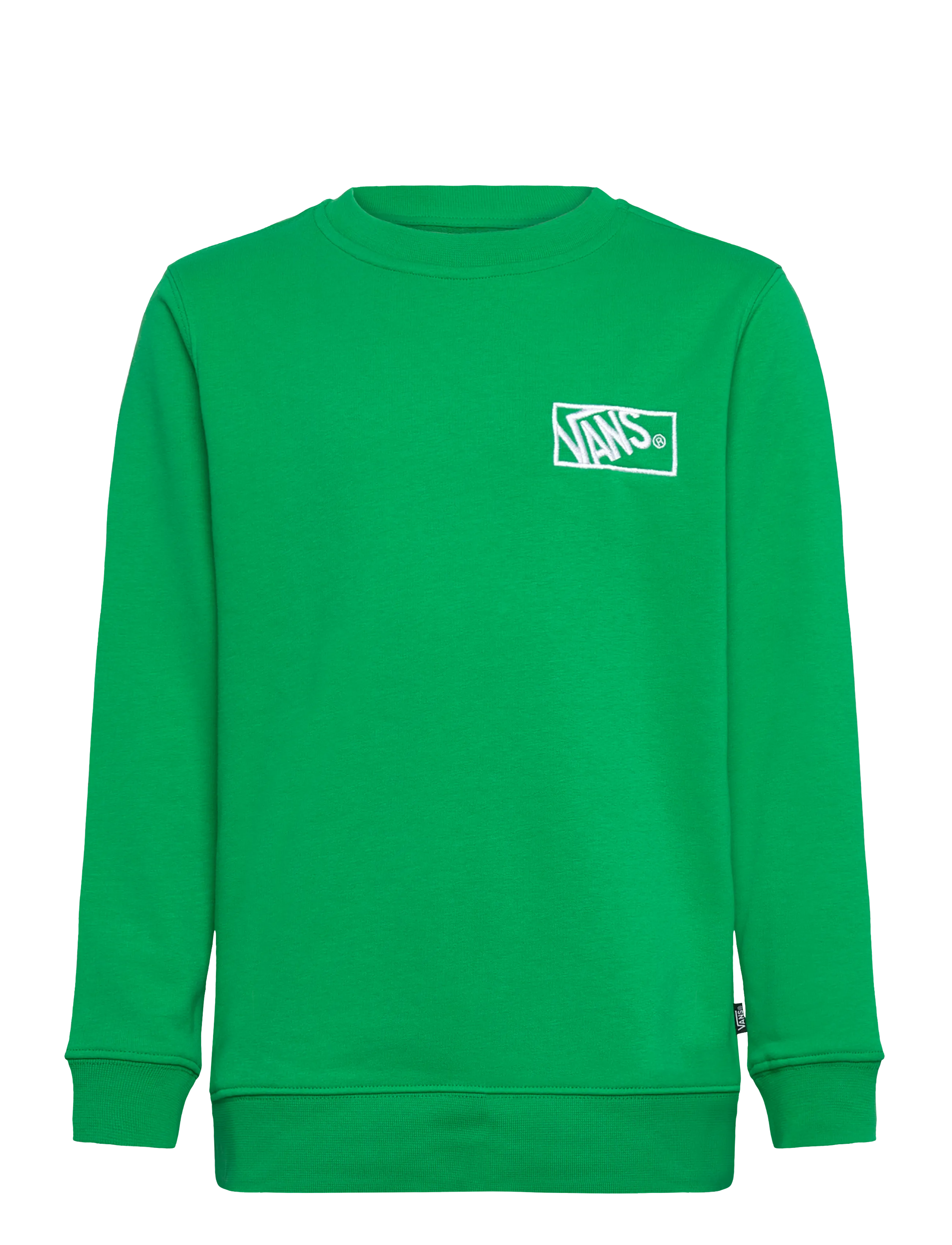 VANS BY BLOCKED BOX CREW - T-skjorter - VIVID VERDANT / white