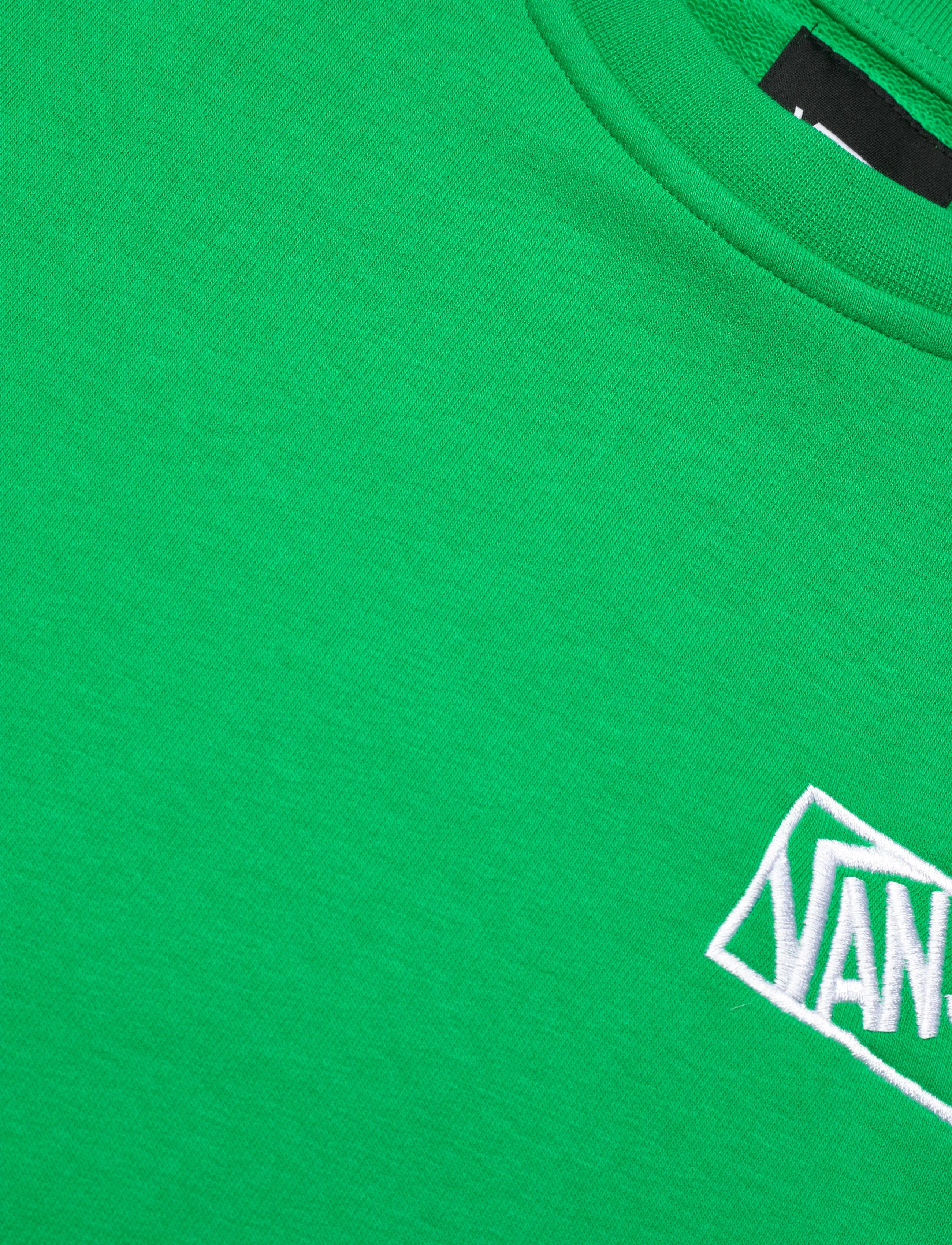 VANS - BY BLOCKED BOX CREW - sweatshirts - vivid verdant - 2