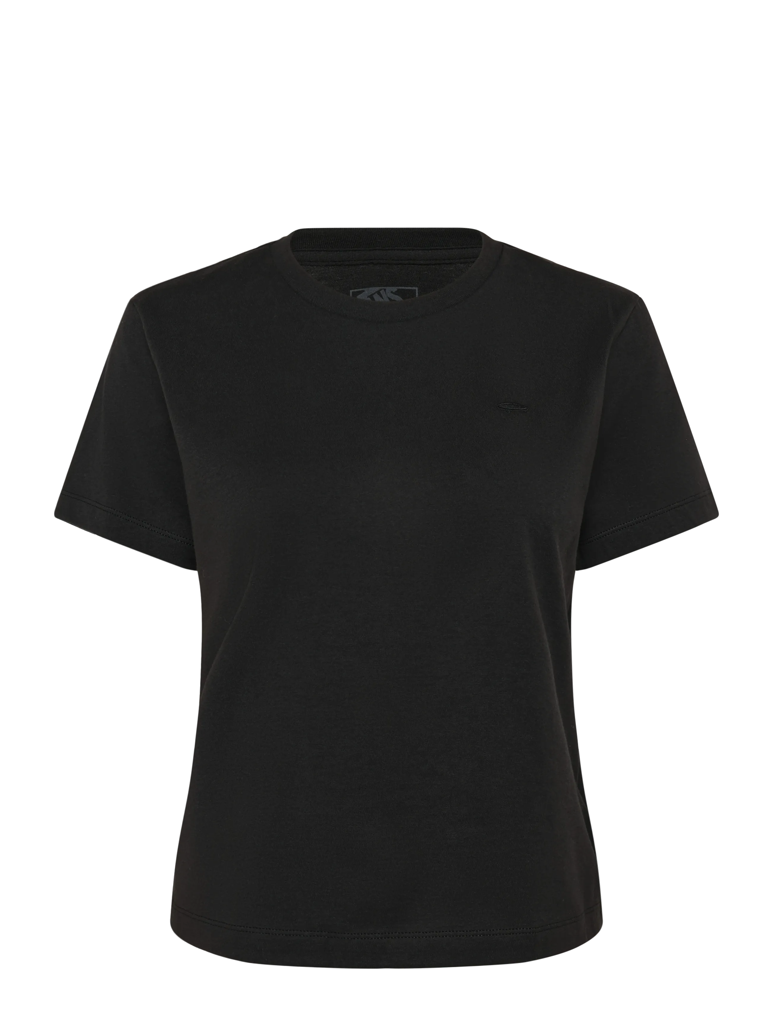 VANS Salton Crew SS Tee - T-shirts & Tops - BLACK / black
