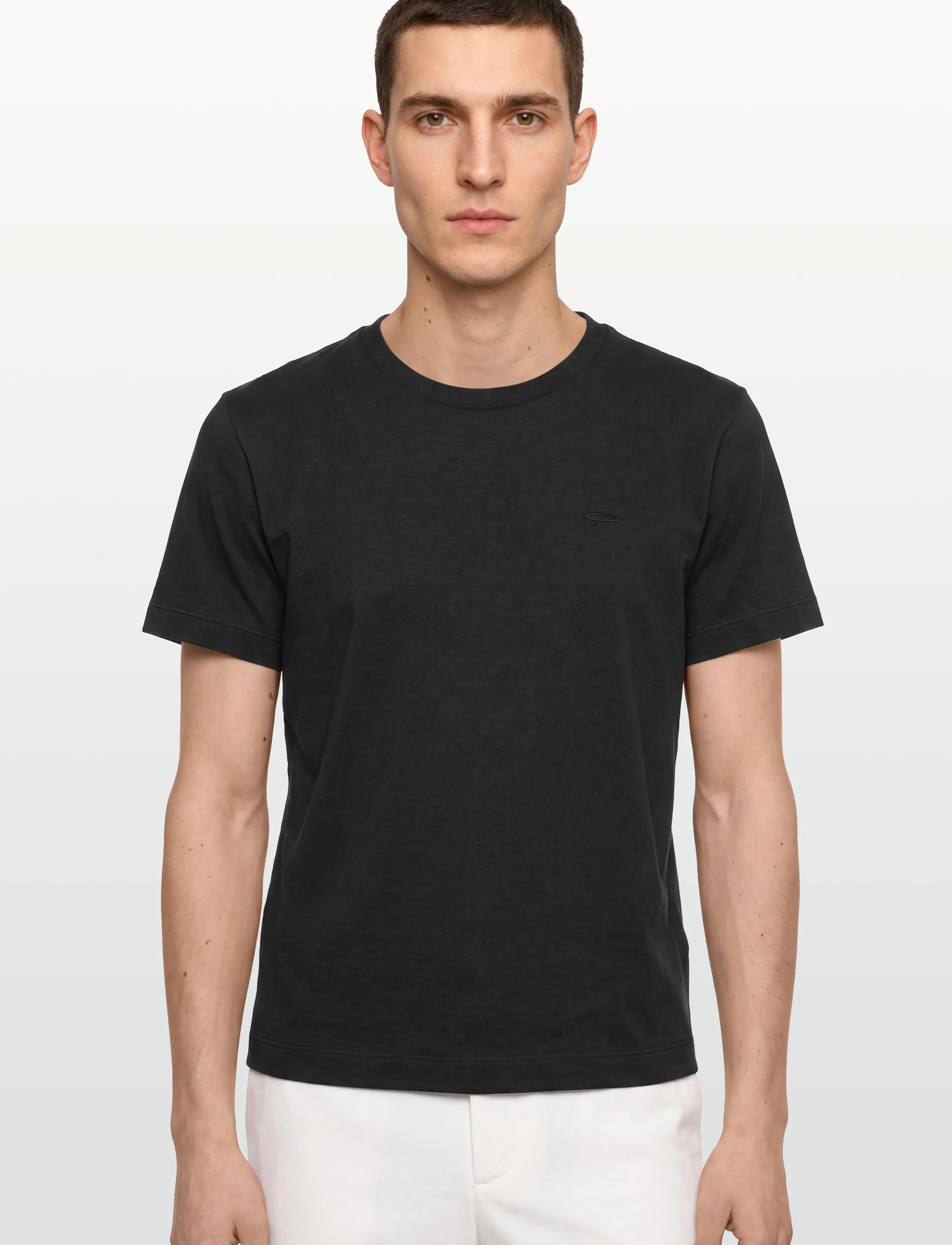 VANS - Salton Crew SS Tee - t-shirts - black - 3