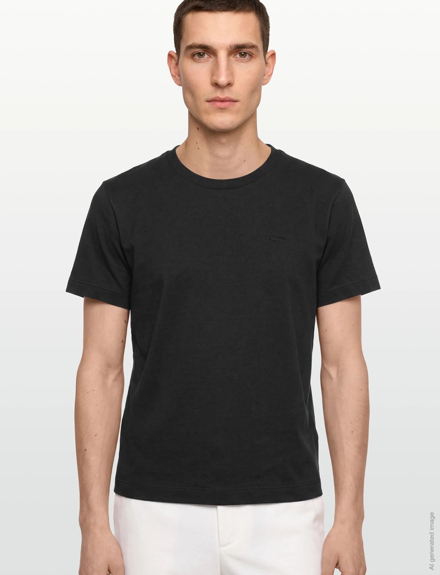 VANS - Salton Crew SS Tee - t-shirts - black - 3