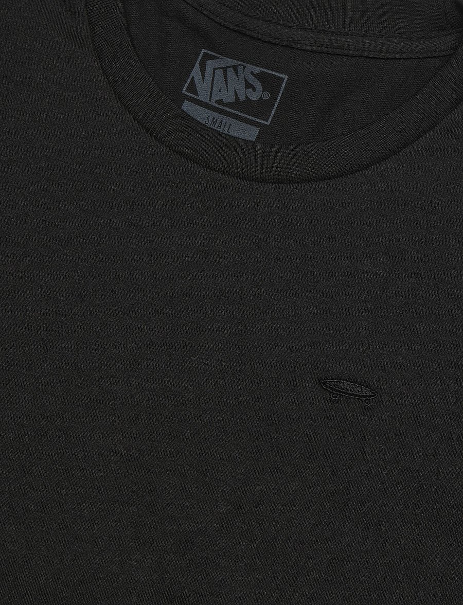 VANS - Salton Crew SS Tee - t-shirts - black - 2
