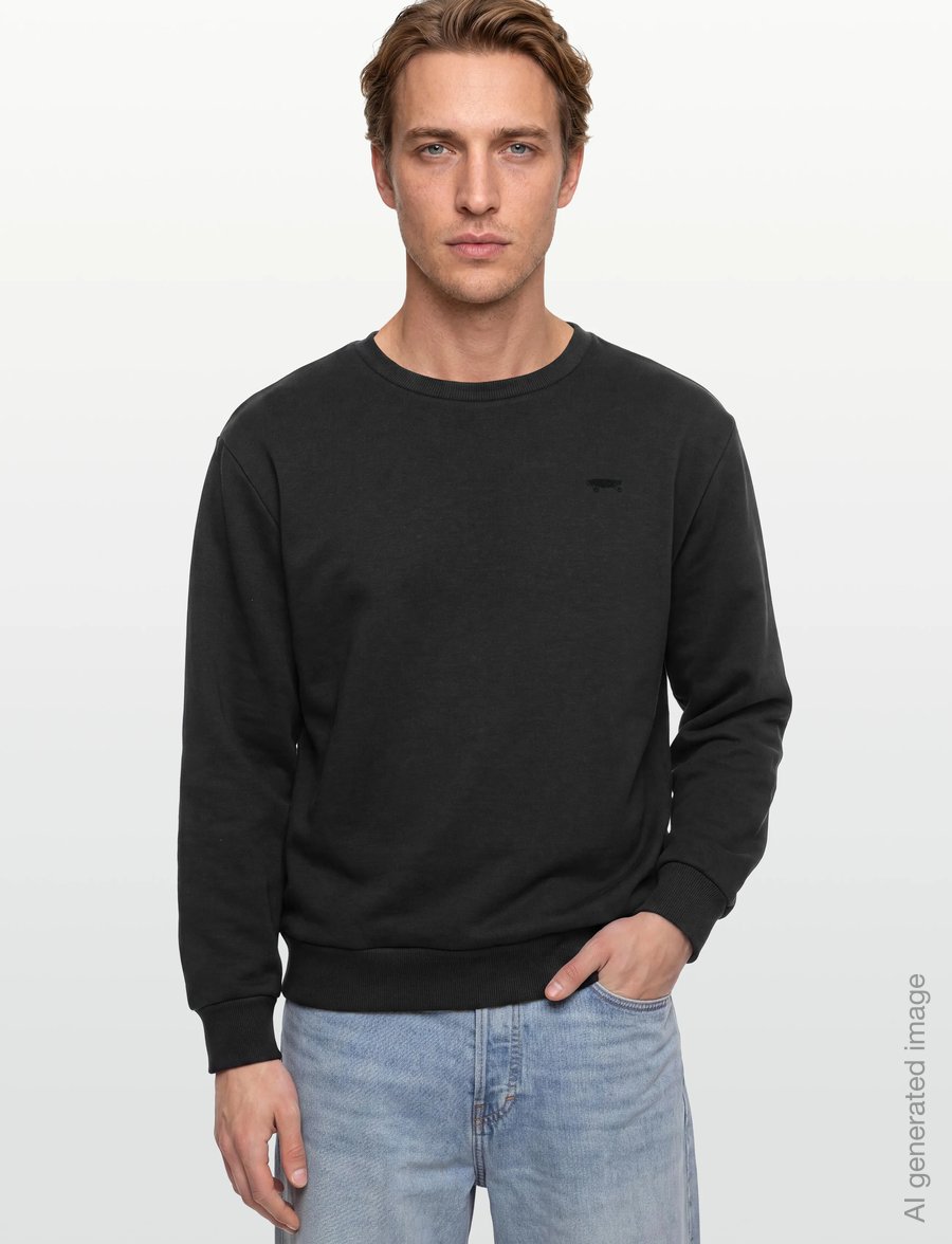 VANS - Salton Crew Neck - overdele - black - 3