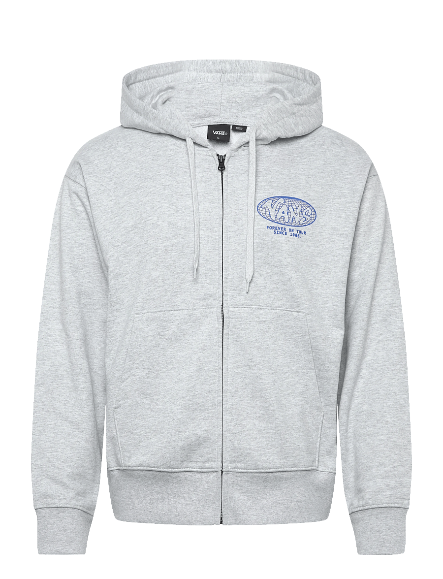 VANS - WORLD TOUR LOOSE FZ - overdele - light grey heather - 0