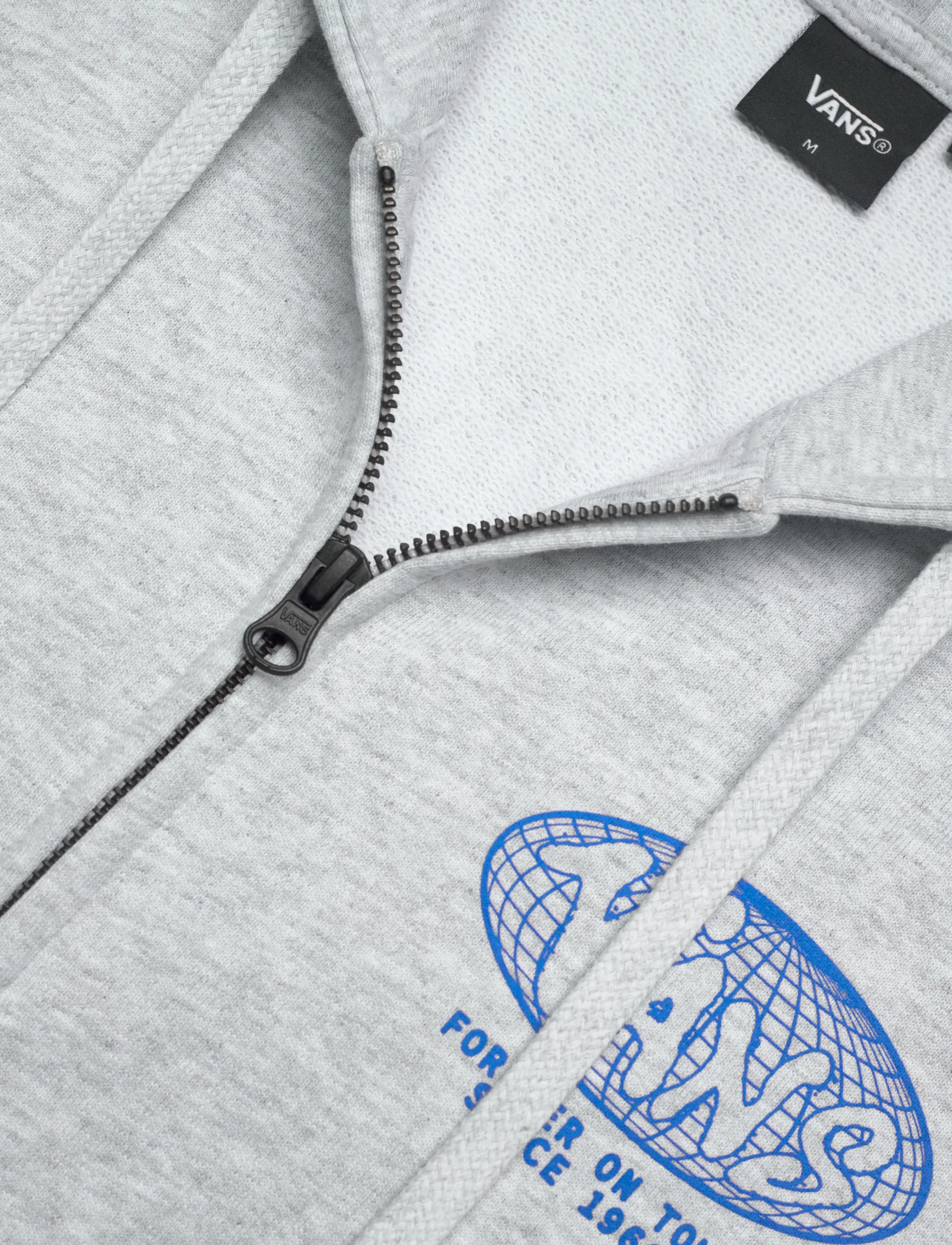 VANS - WORLD TOUR LOOSE FZ - overdele - light grey heather - 2