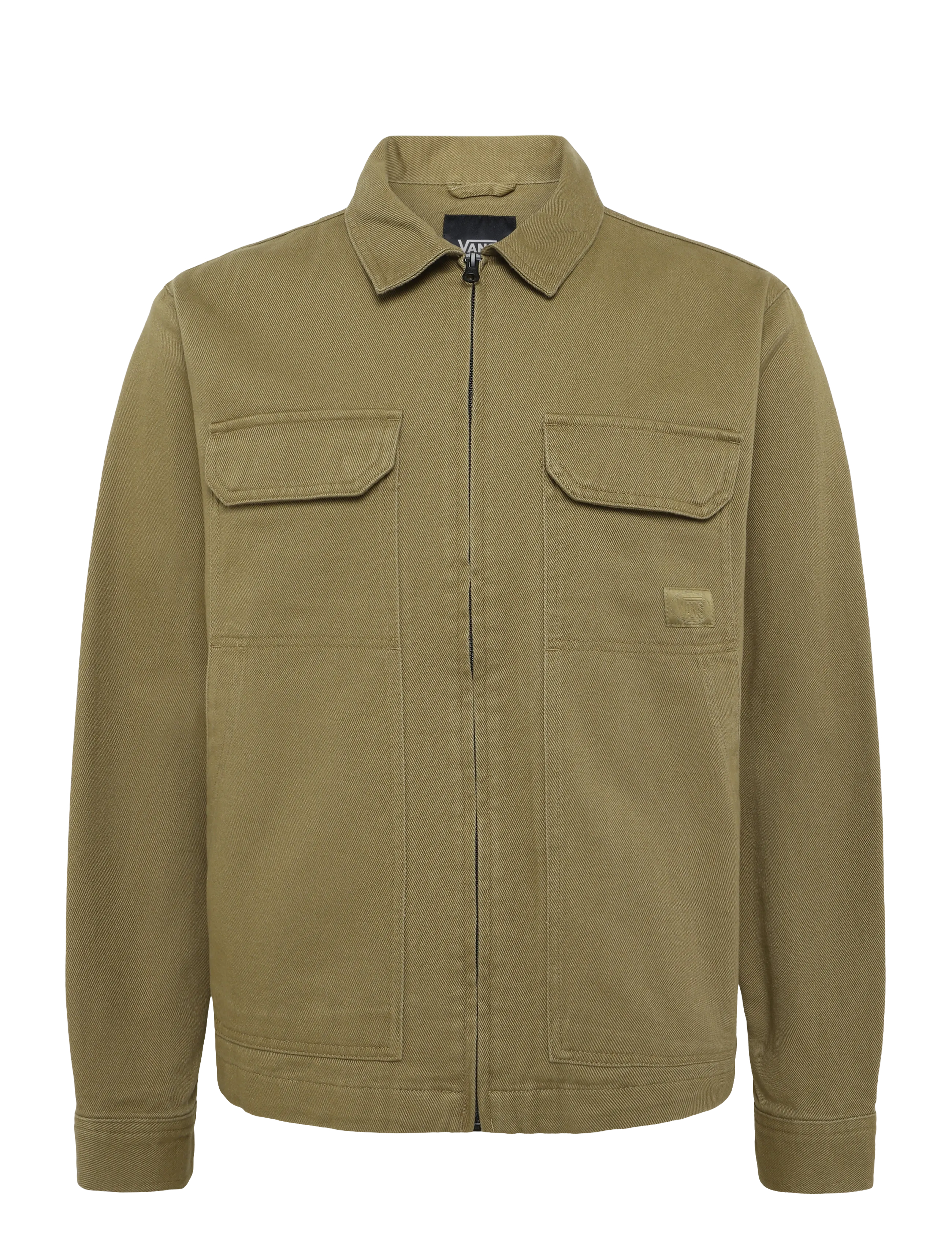 VANS McAvoy II Zip Station Jacket - Joped - OLIVE BROWN / khaki/green