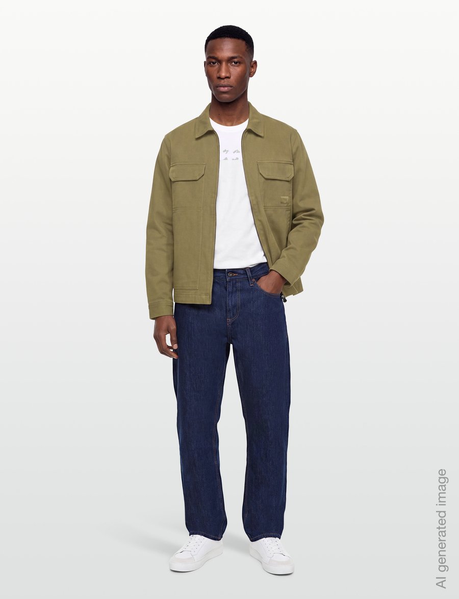 VANS - McAvoy II Zip Station Jacket - casual jackets - olive brown - 0