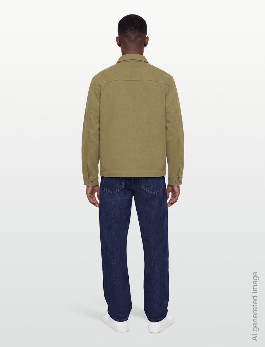 VANS - McAvoy II Zip Station Jacket - casual jackets - olive brown - 4