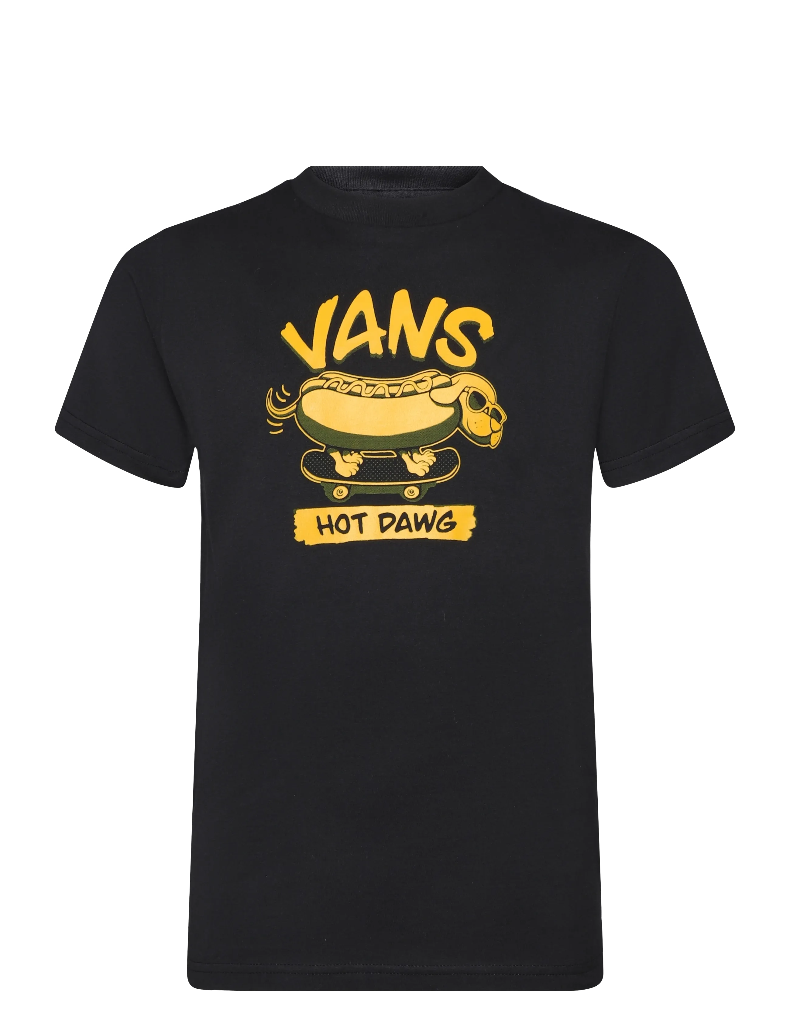 VANS Hot Dawg SS Tee - Kleidung - BLACK / black