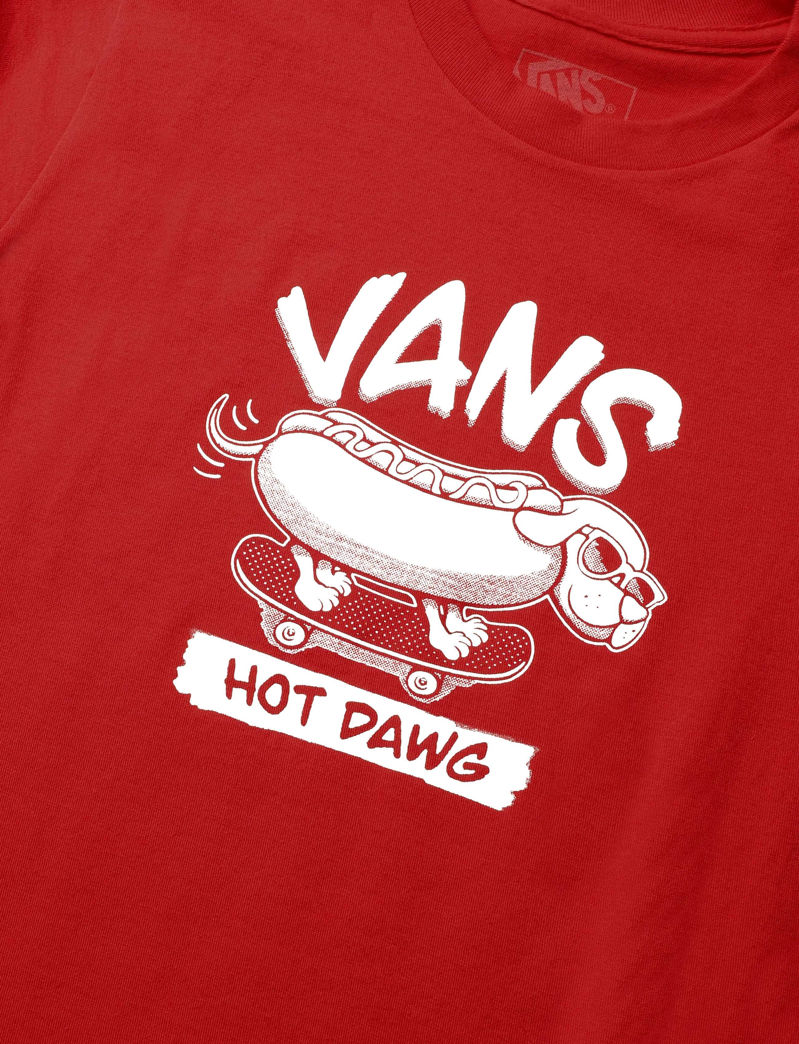 VANS - Hot Dawg SS Tee - racing red - 2