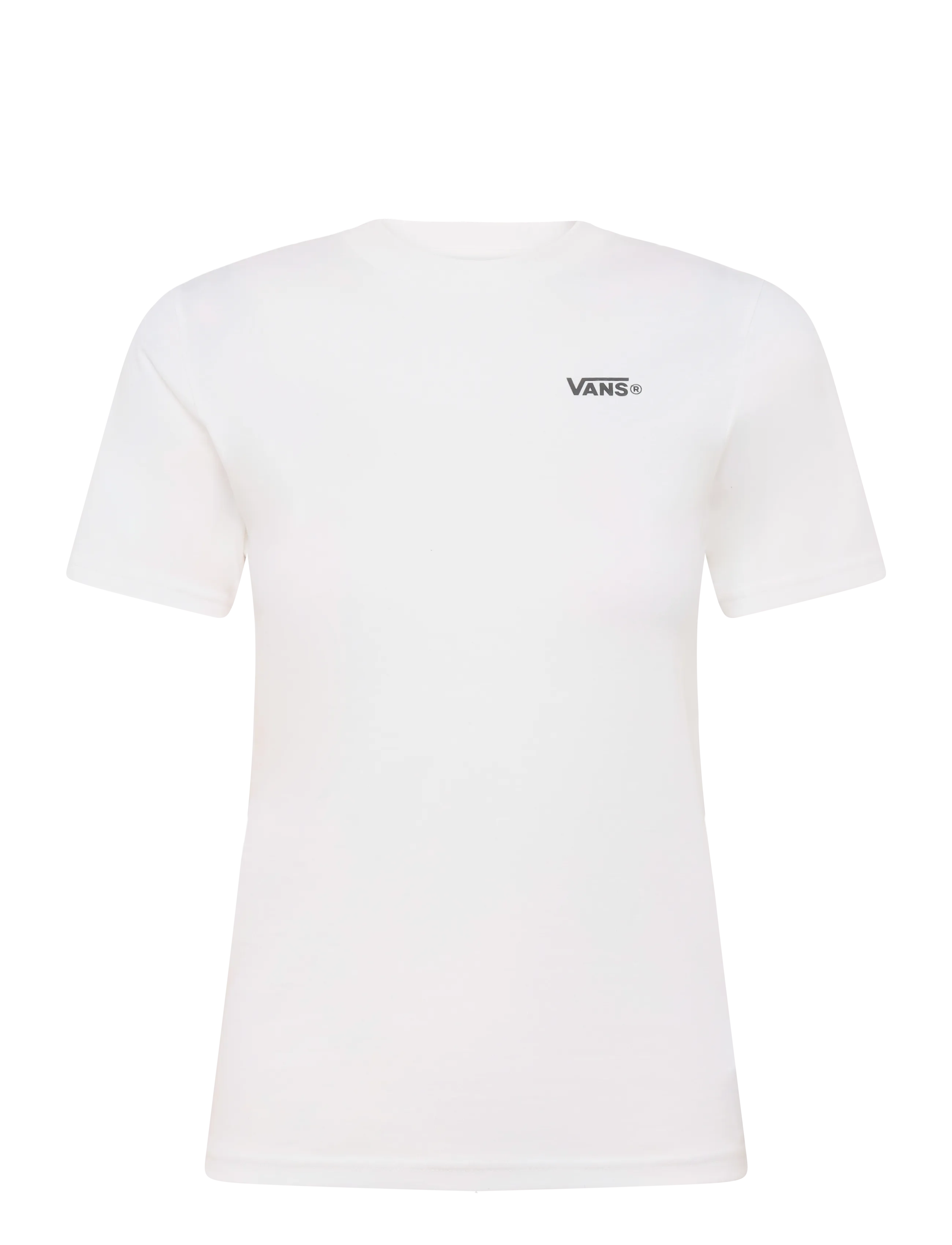 VANS Left Chest SS Tee - Kleidung - WHITE / white