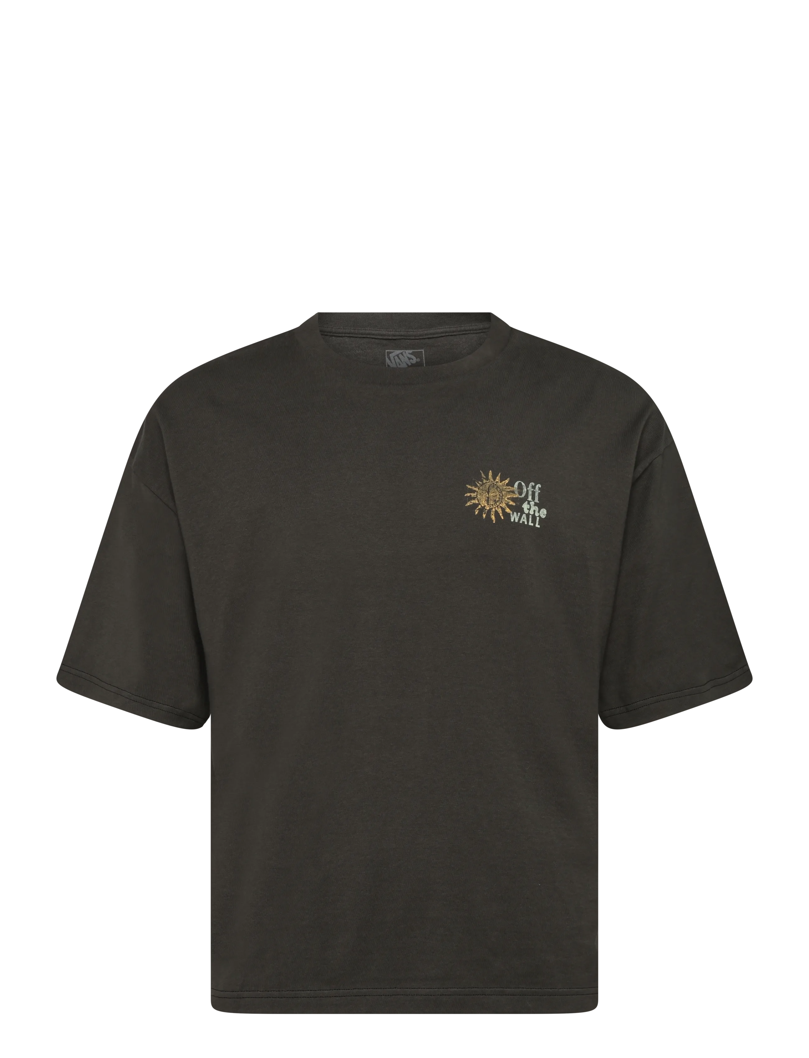VANS Dreams Spill SS Tee - T-särgid - FADED BLACK / black