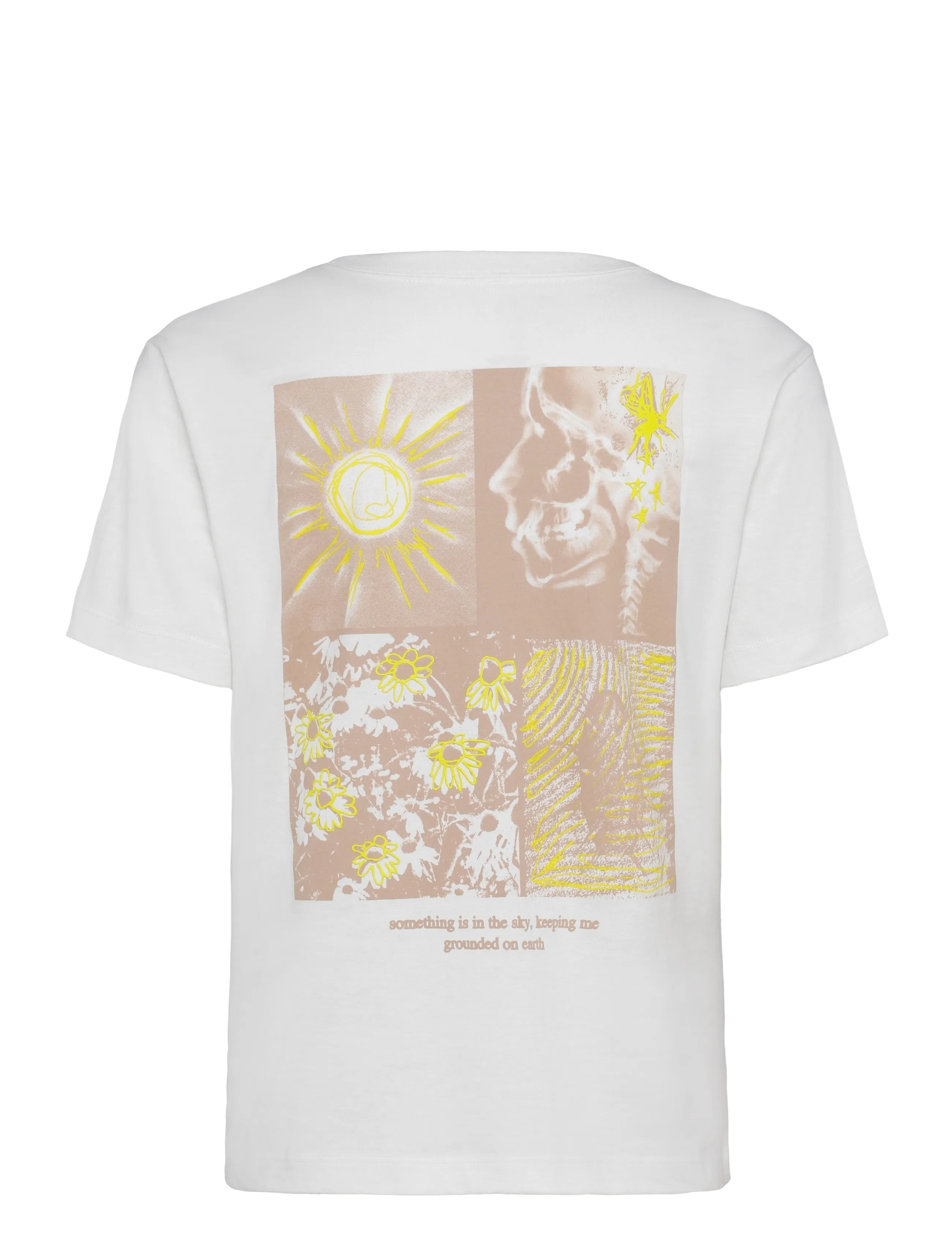 VANS - New Age Research SS Tee - alussärgid ja t-särgid - marshmallow - 1