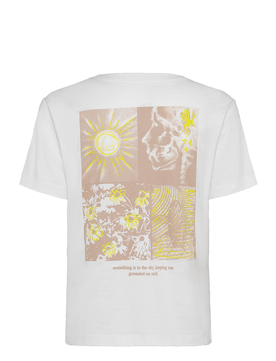 VANS - New Age Research SS Tee - t-shirts - marshmallow - 1