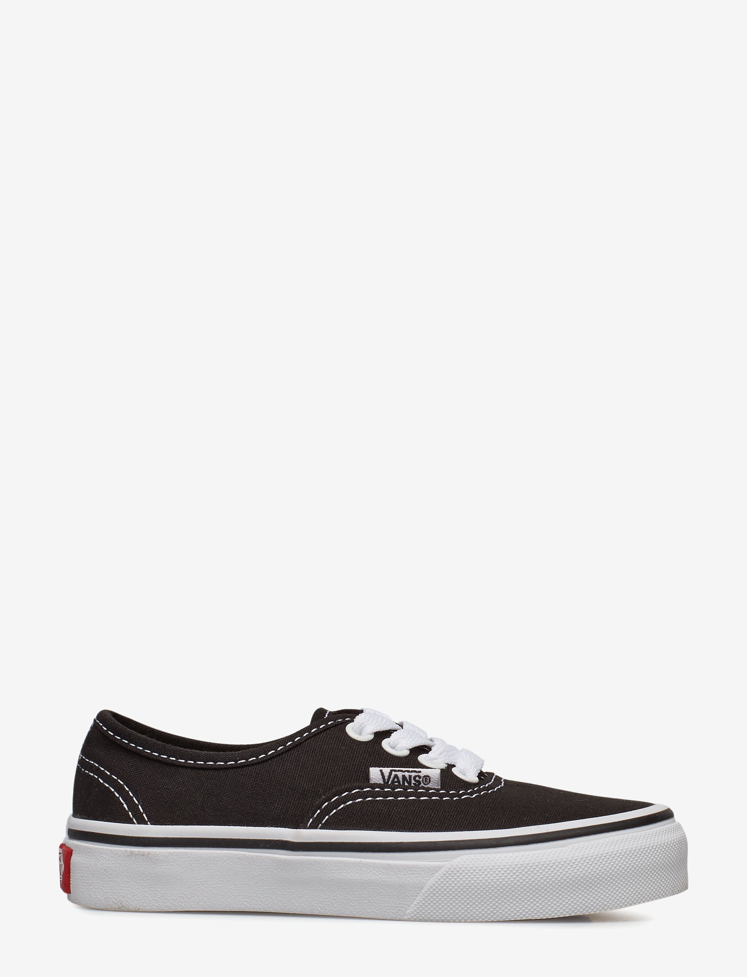 VANS - Authentic - lav ankel - black/true white - 1