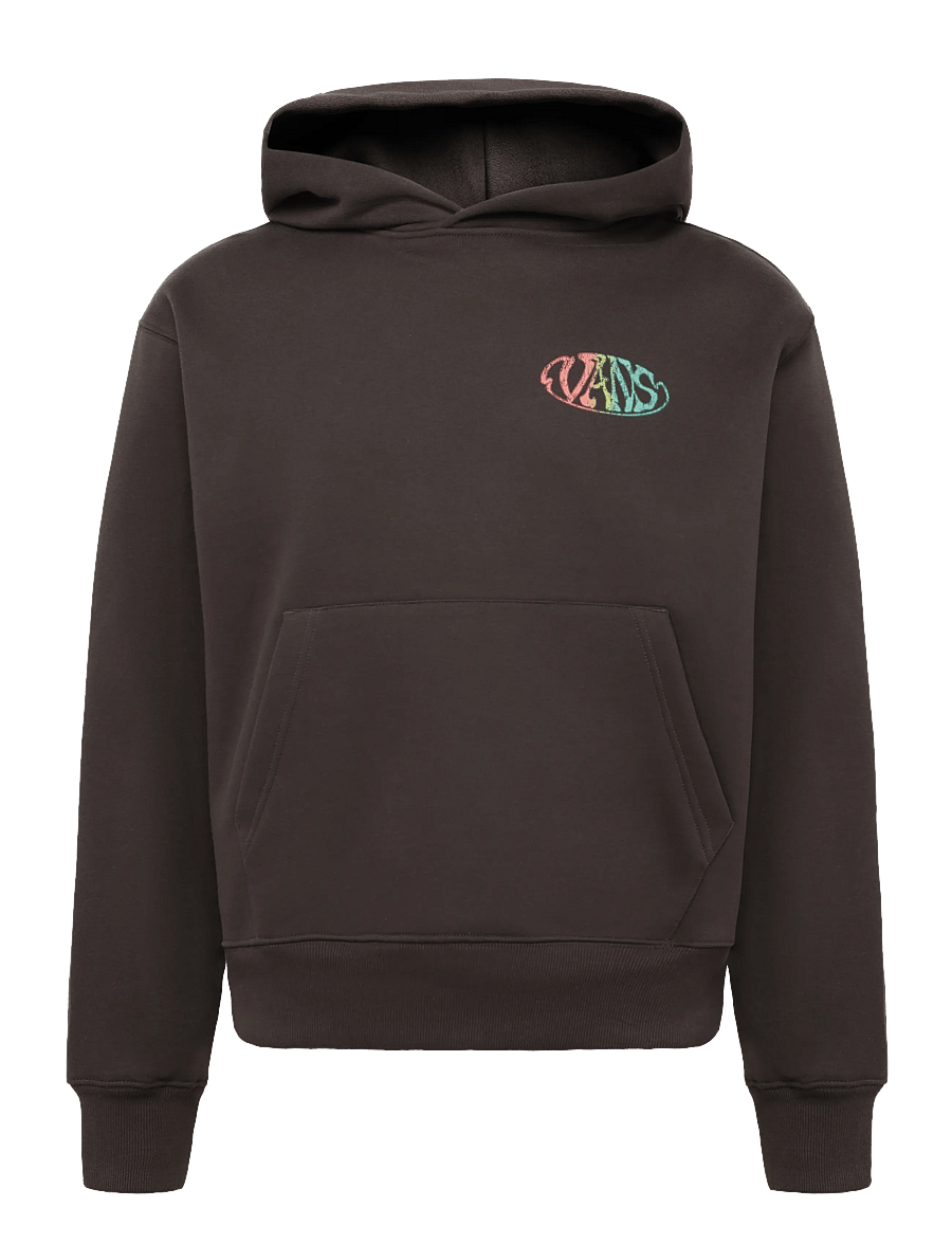 VANS - Jetty Sets Pullover - kapuutsiga dressipluusid - faded black - 0