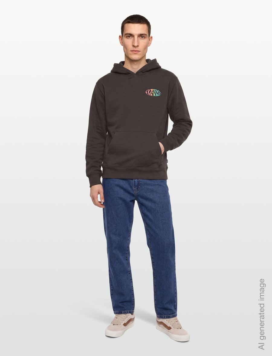VANS - Jetty Sets Pullover - sweatshirts - faded black - 0