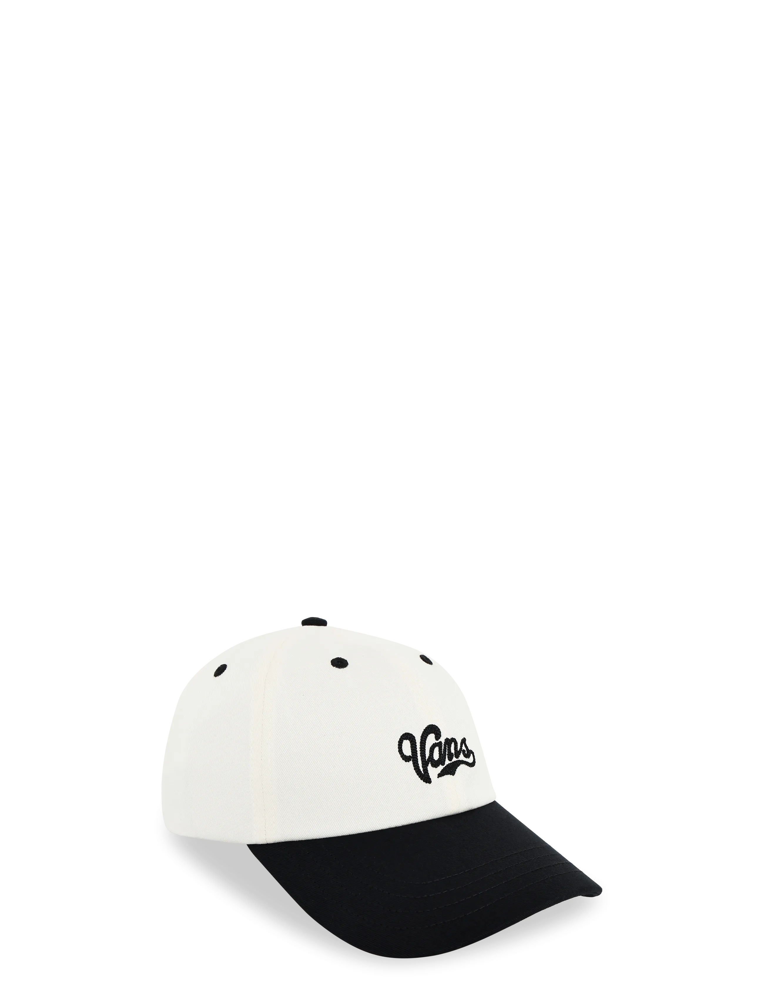 VANS Lefty Script Curved Bill Jockey - Mützen & Caps - BLACK / black