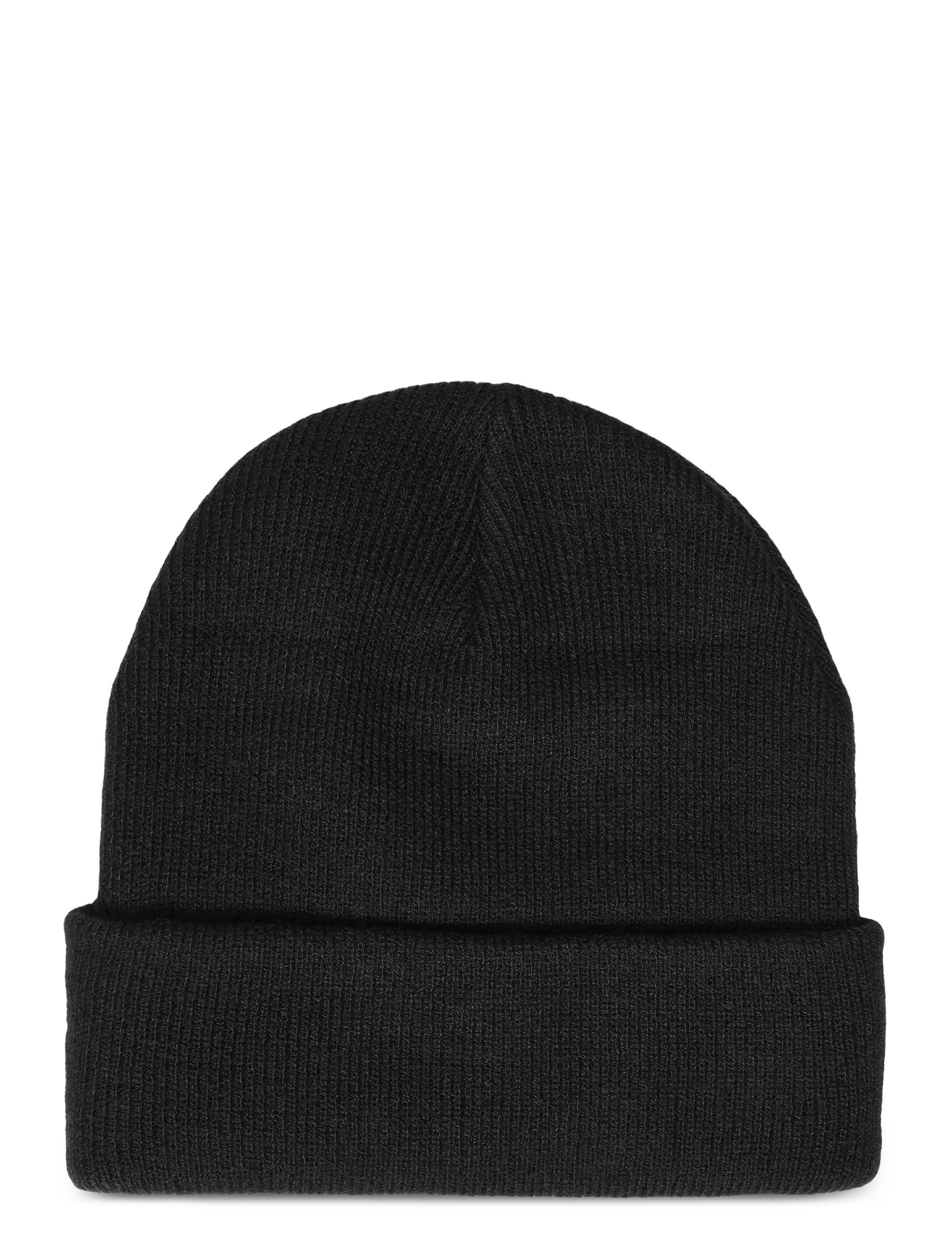 VANS - Stretch Logo Tall Cuff Beanie - beanies - black - 1
