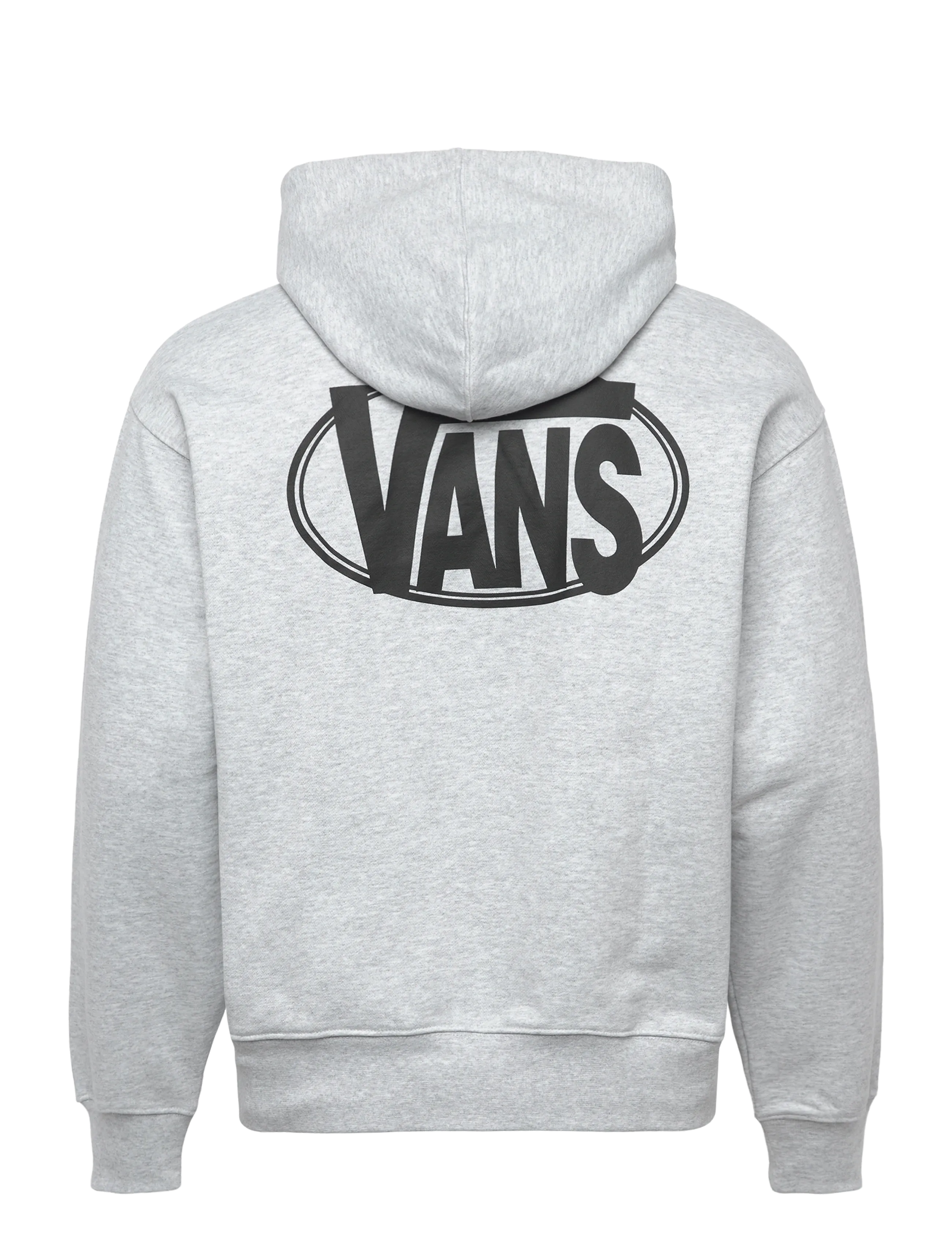 VANS - OVAL LOGO LOOSE PO - kapuzenpullover - light grey heather - 1