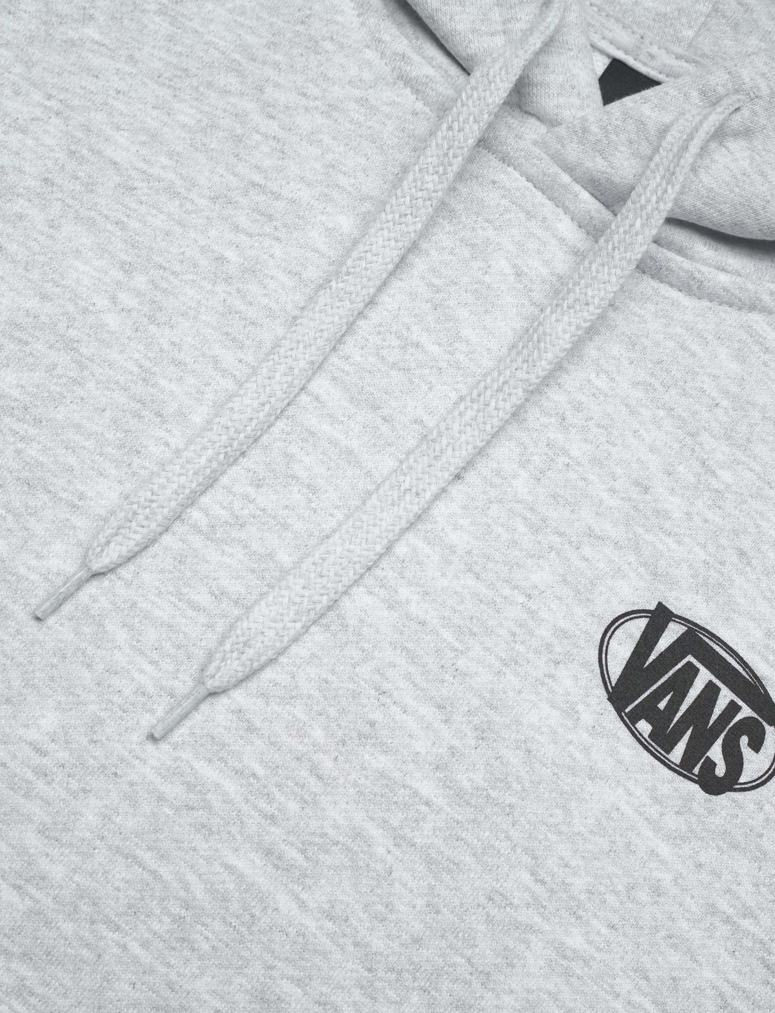 VANS - OVAL LOGO LOOSE PO - kapuzenpullover - light grey heather - 2
