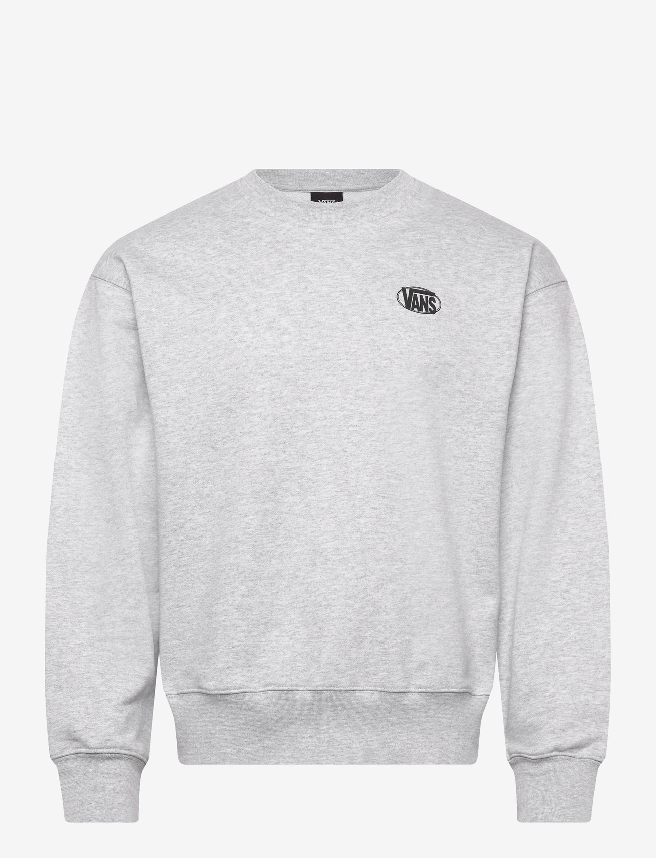 VANS - OVAL LOGO LOOSE CREW - tops - light grey heather - 0