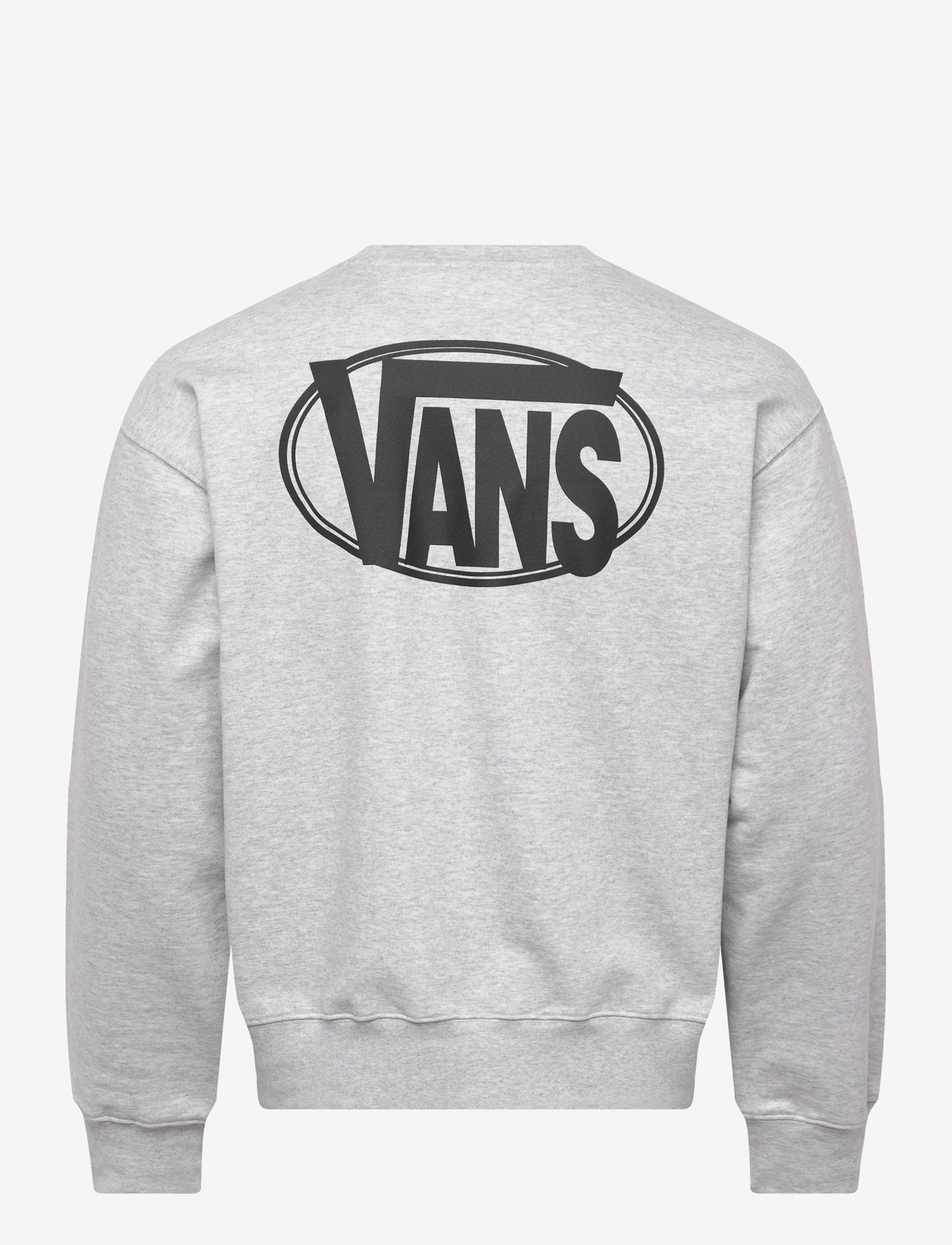 VANS - OVAL LOGO LOOSE CREW - tops - light grey heather - 1