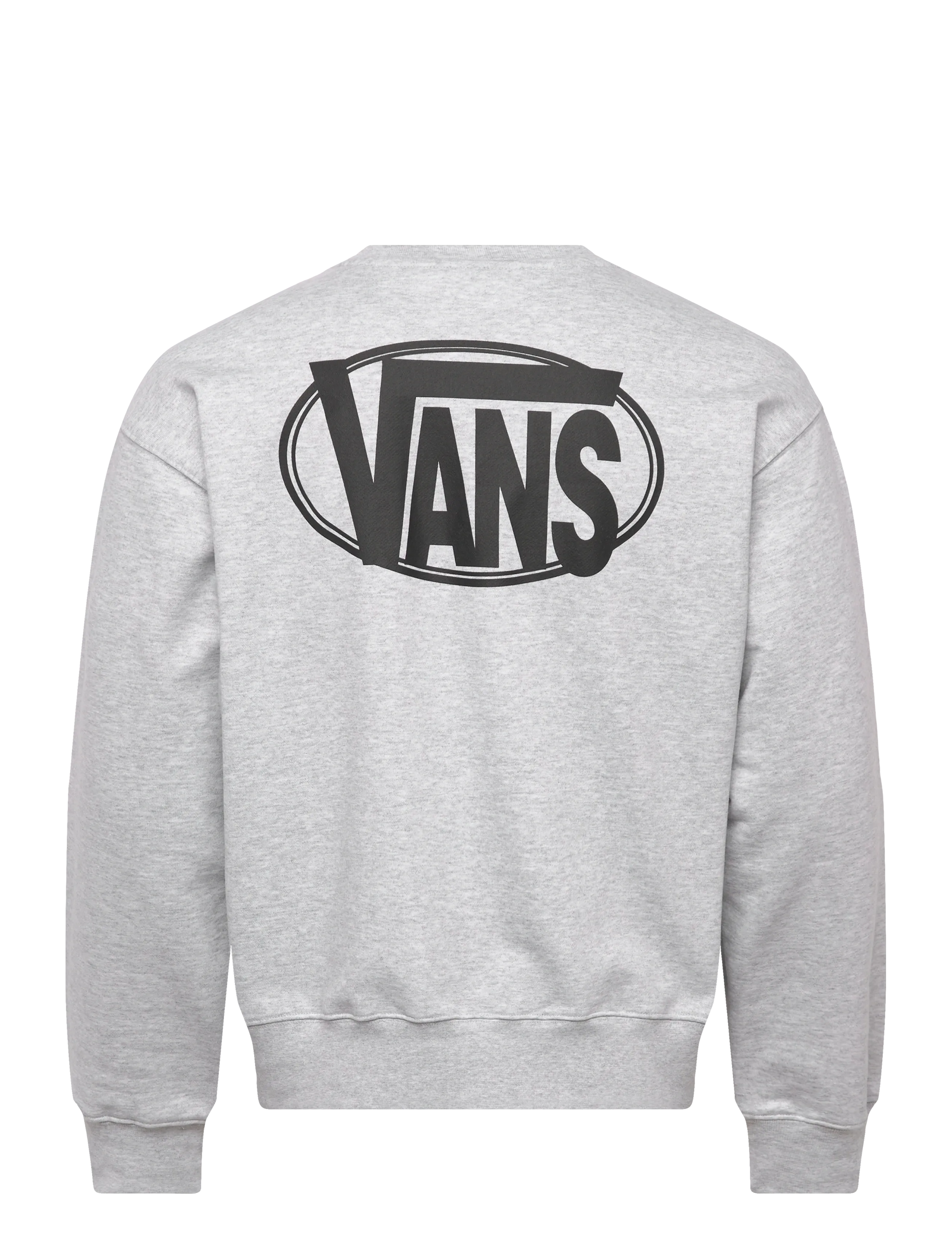 VANS - OVAL LOGO LOOSE CREW - overdele - light grey heather - 1