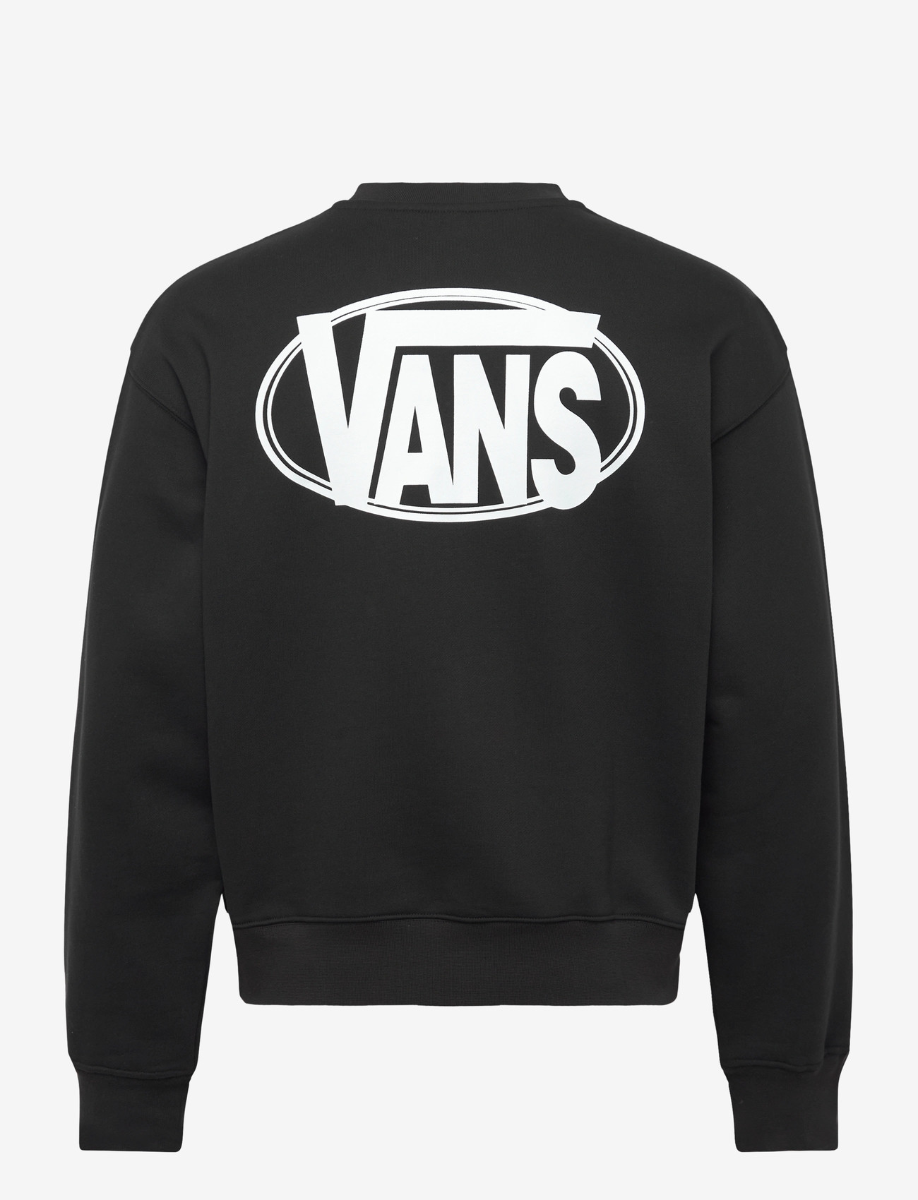 VANS - OVAL LOGO LOOSE CREW - tops - black - 1