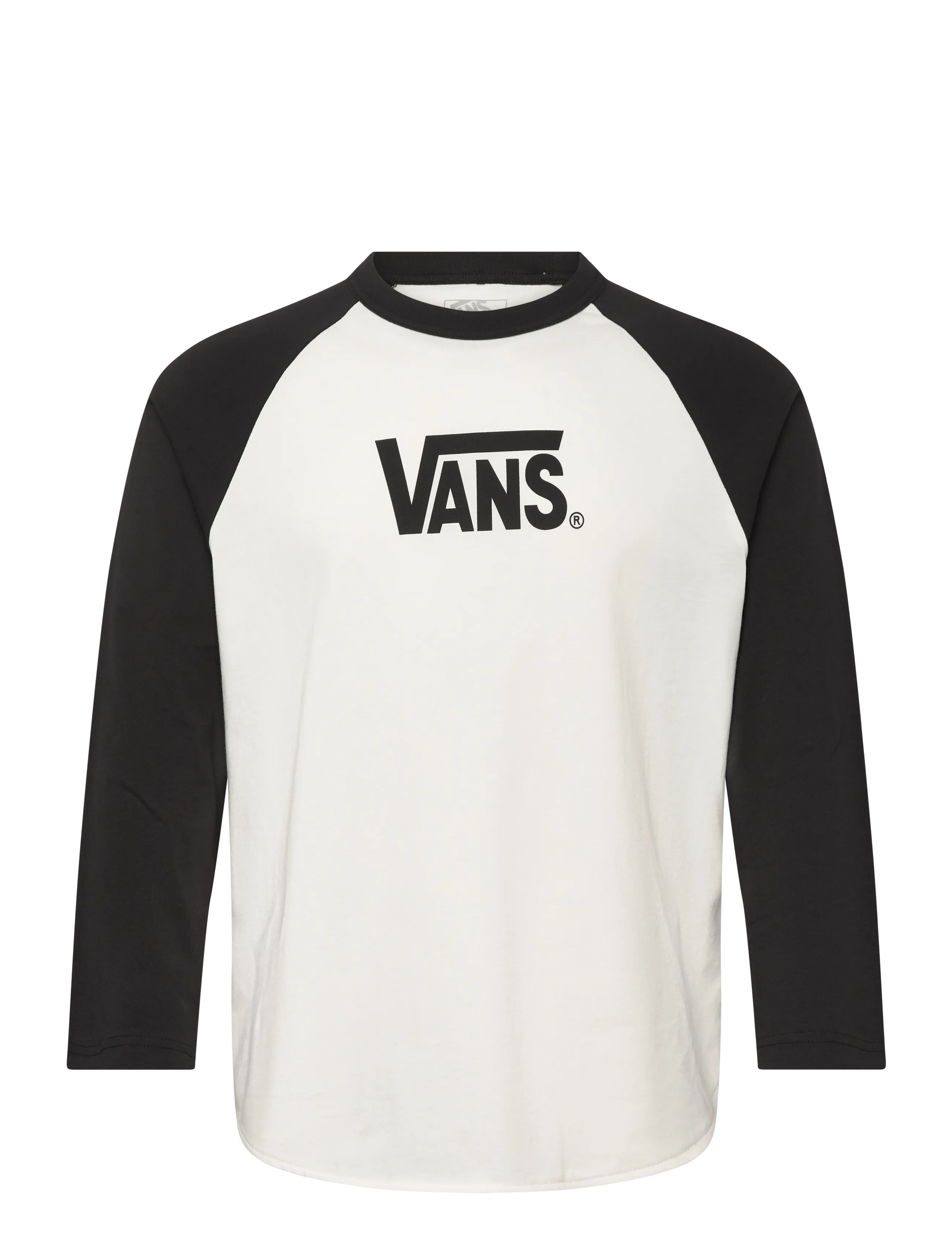 VANS CORE RAGLAN LS - Vans - BLACK / white