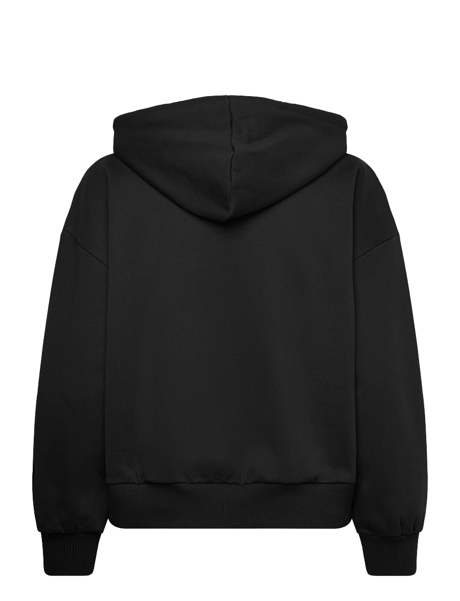 VANS - OVAL LOGO RETRO PO - kapuutsiga dressipluusid - black - 2