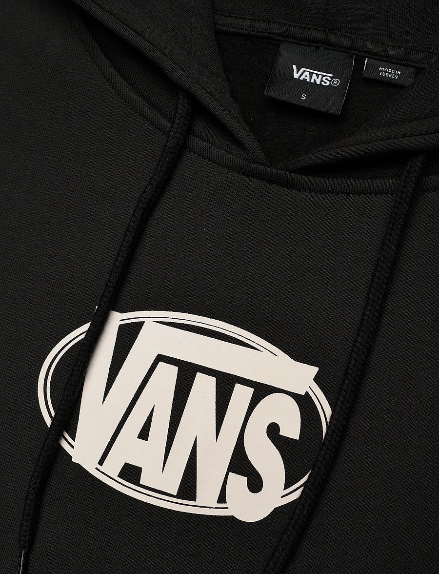 VANS - OVAL LOGO RETRO PO - kapuutsiga dressipluusid - black - 5
