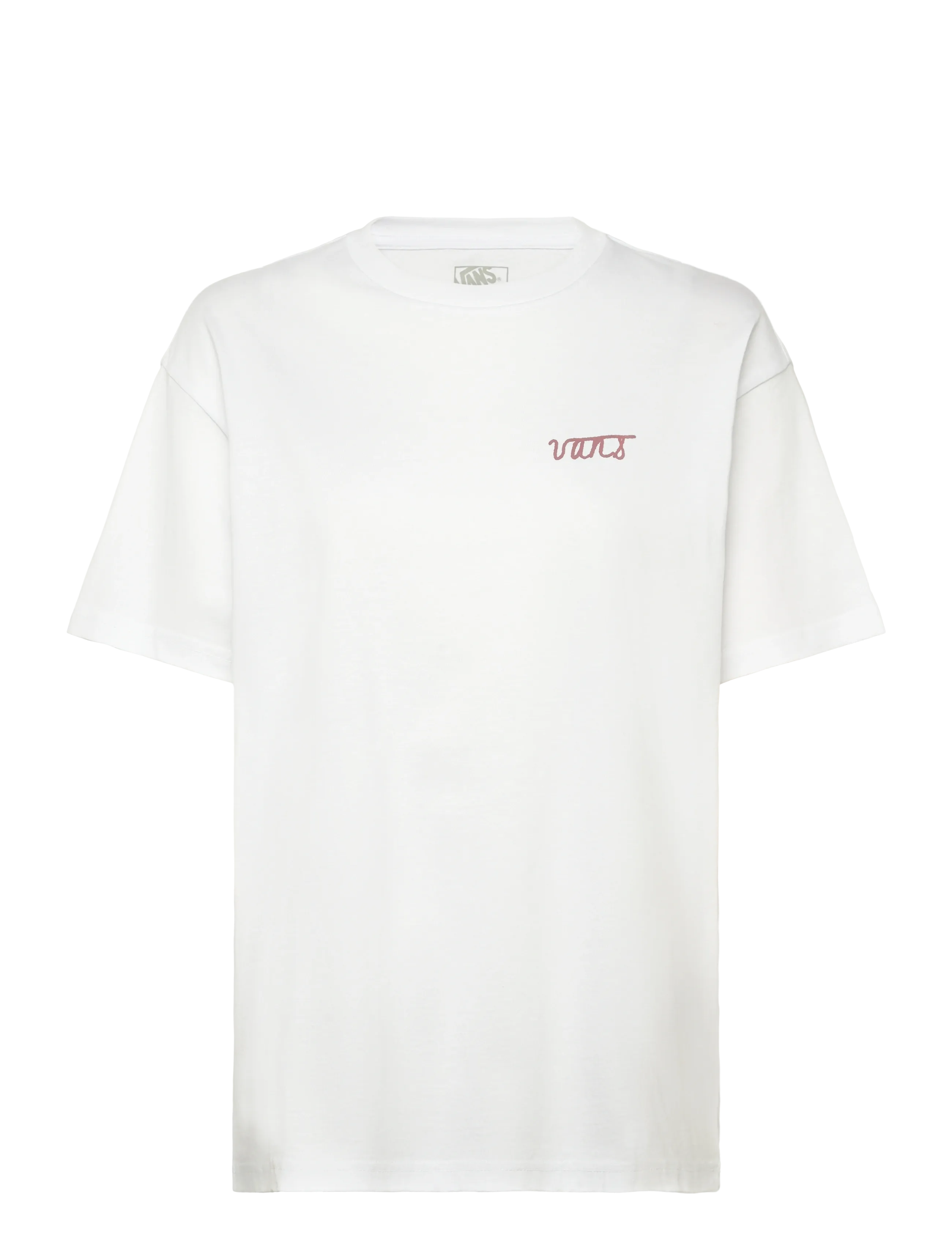 VANS Crystal Dream Os Tee, Kvinder, Oversized T-Shirt, Hvid, Str: XXS