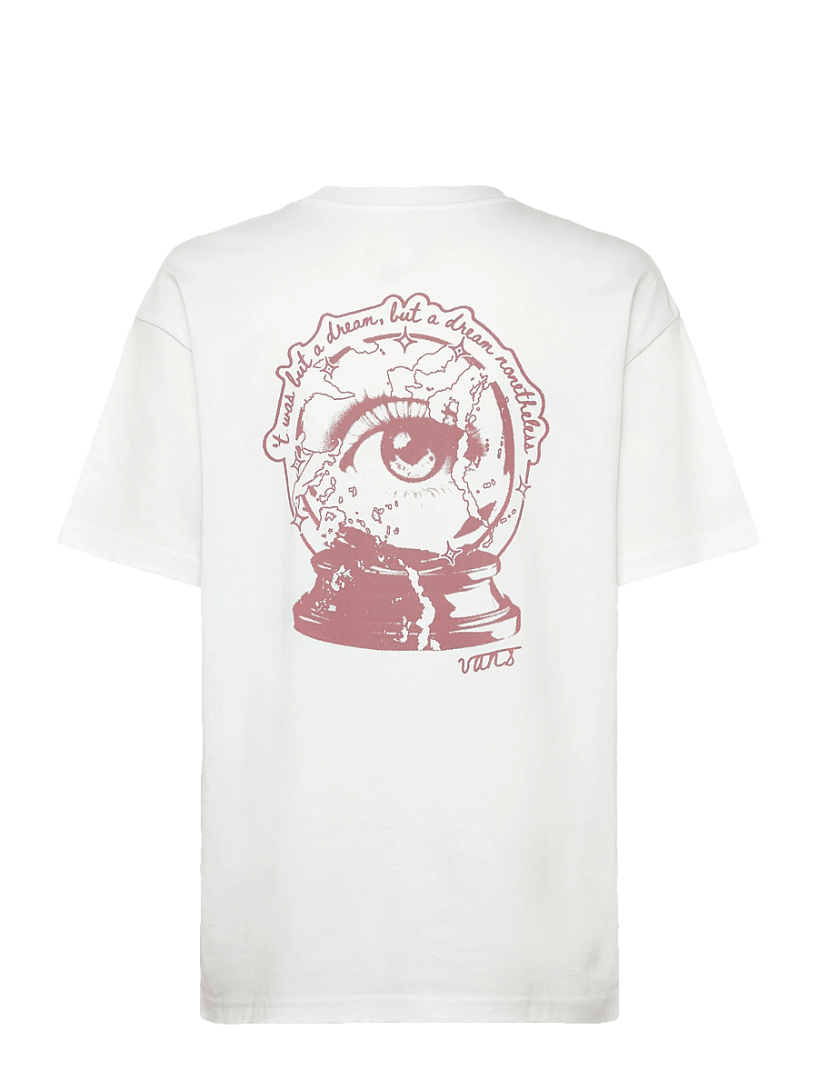 VANS - CRYSTAL DREAM OS TEE - t-shirts - white - 1