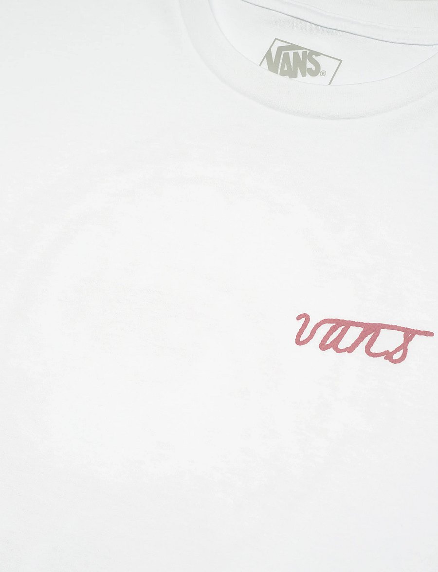 VANS - CRYSTAL DREAM OS TEE - t-shirts - white - 2