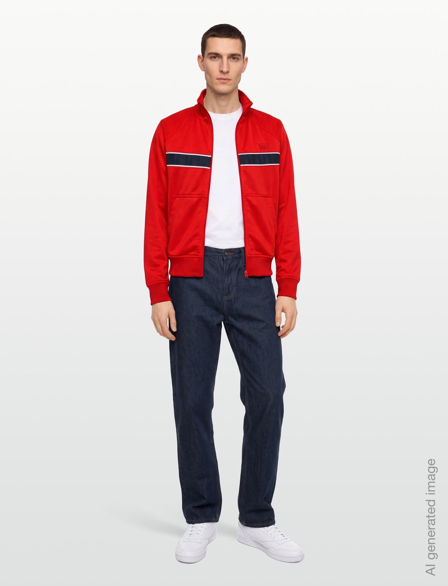 VANS - Nikita Track Jacket - training jackets - tomato - 0