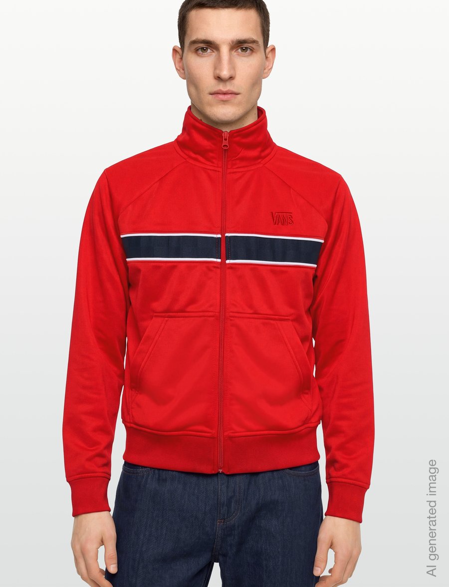 VANS - Nikita Track Jacket - training jackets - tomato - 3