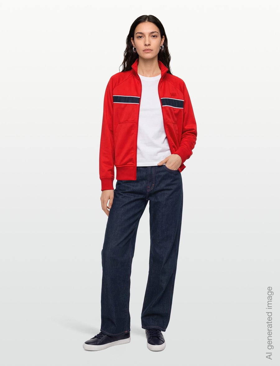 VANS - Nikita Track Jacket - training jackets - tomato - 4