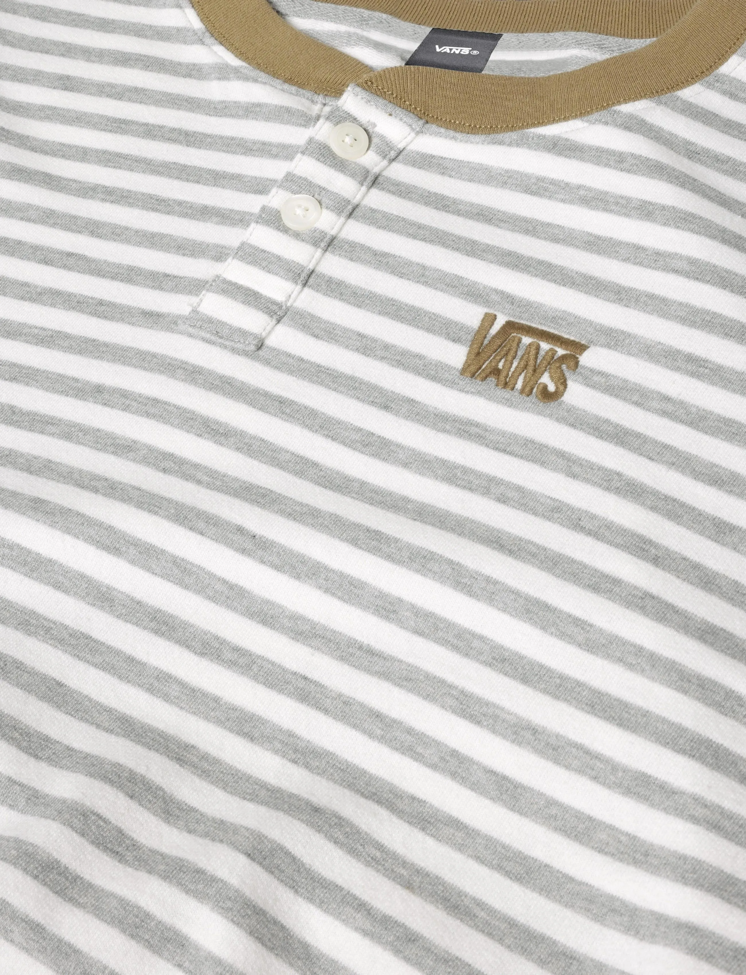 VANS - Molly Henley Pullover - marshmallow/cement heathe - 2