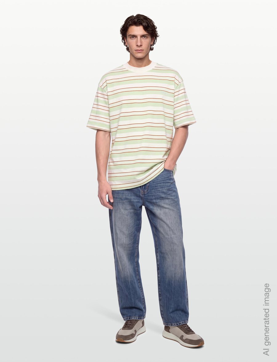 VANS - Pismo Knit SS - oberteile & t-shirts - classic white - 0