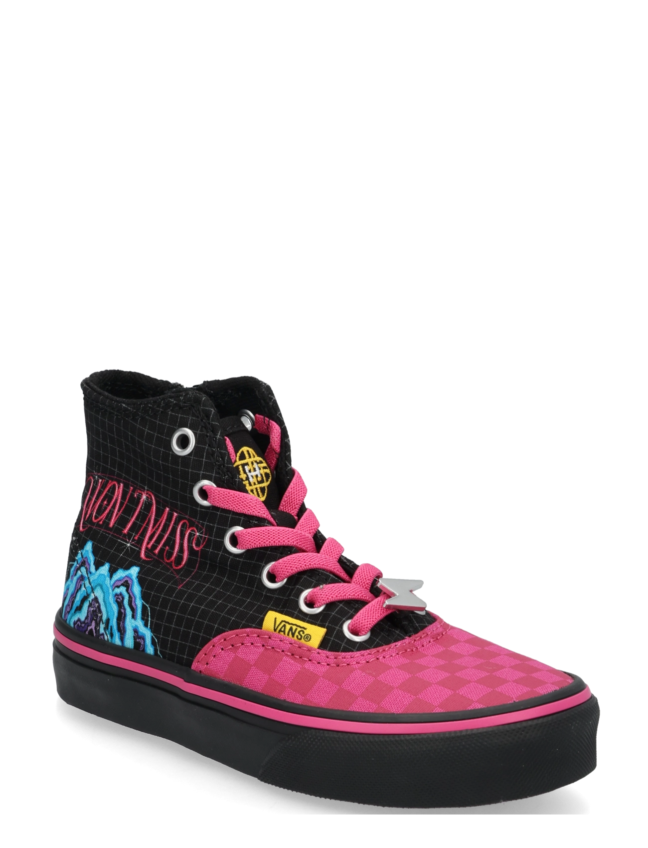 VANS Authentic Hi 2.0 Zip - Schuhe - BLACK / black