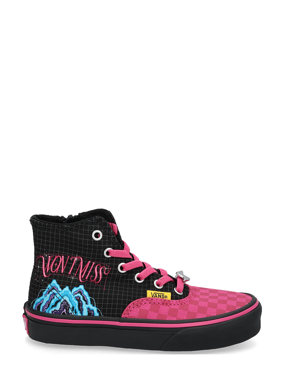 VANS - Authentic Hi 2.0 Zip - canvas-sneaker - black - 2