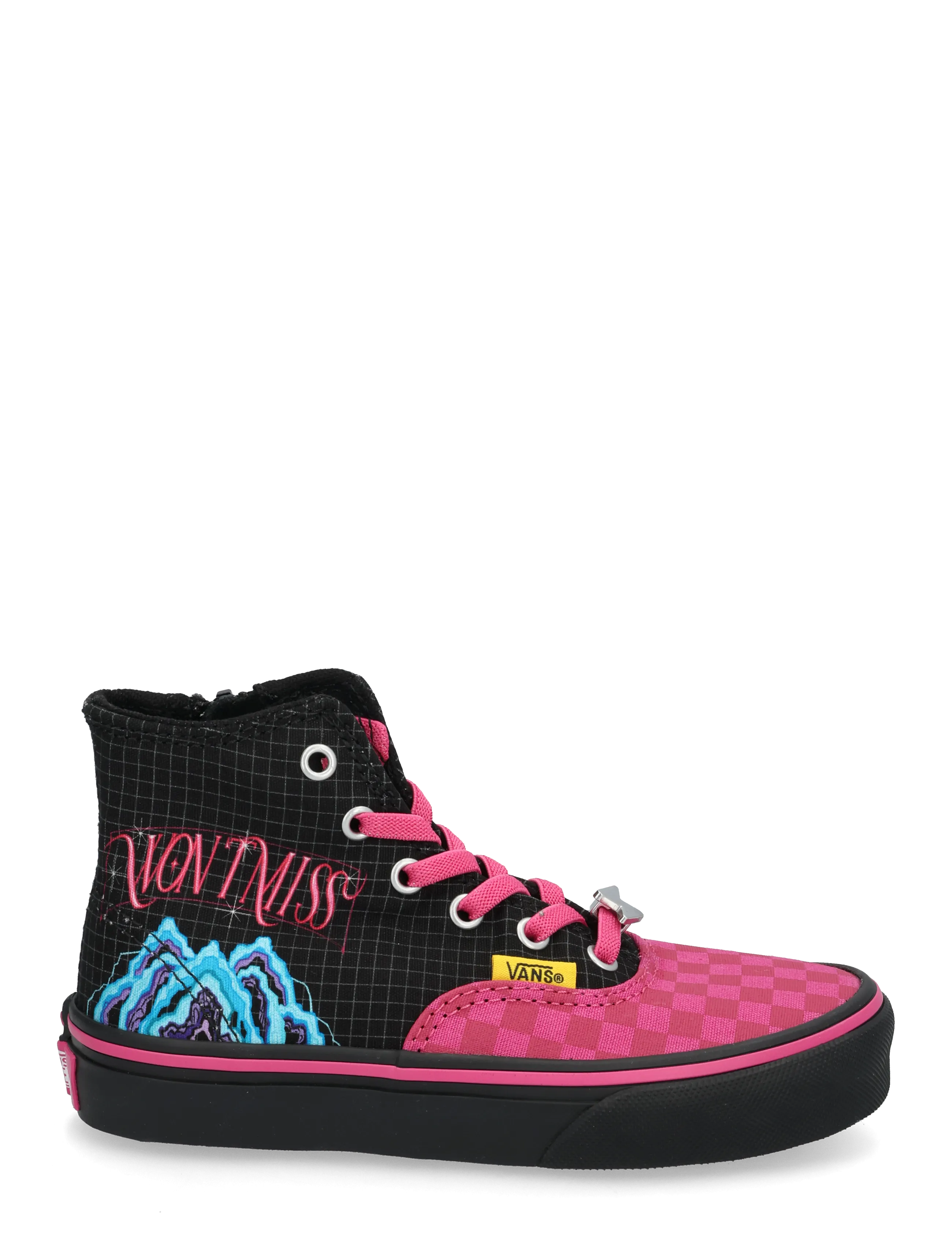 VANS - Authentic Hi 2.0 Zip - baskets en toile - black - 2