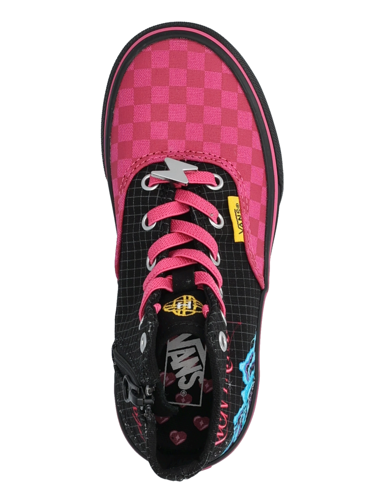 VANS - Authentic Hi 2.0 Zip - canvas-sneaker - black - 3