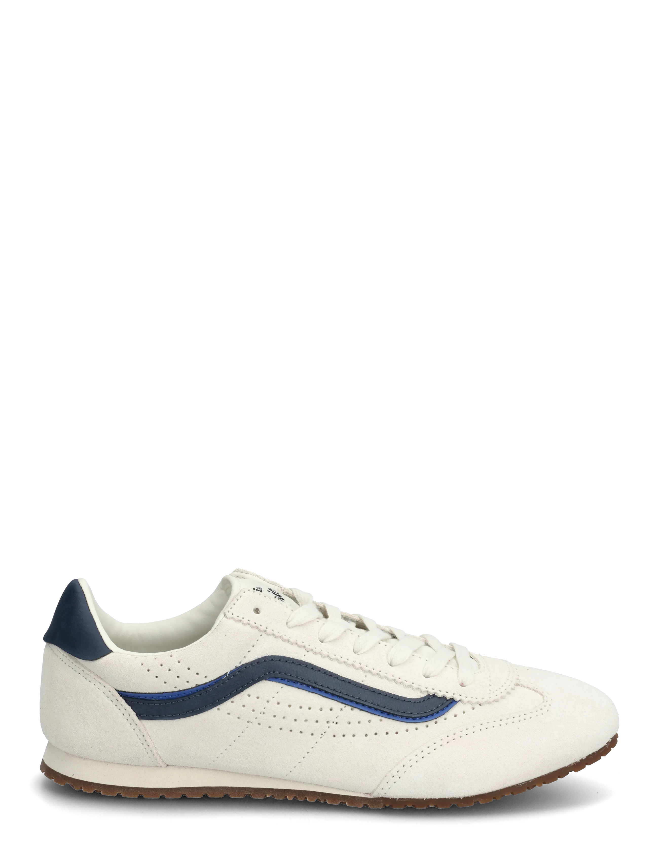 VANS - Super Lowpro - low top sneakers - marshmallow/blue - 1