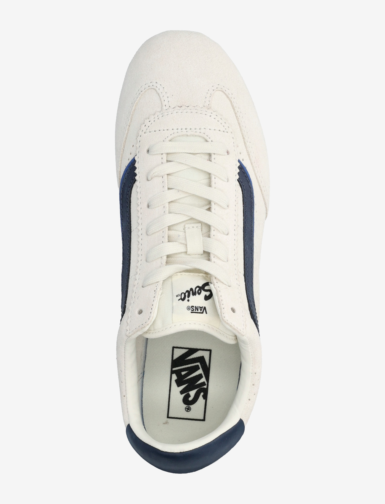 VANS - Super Lowpro - lave sneakers - marshmallow/blue - 3