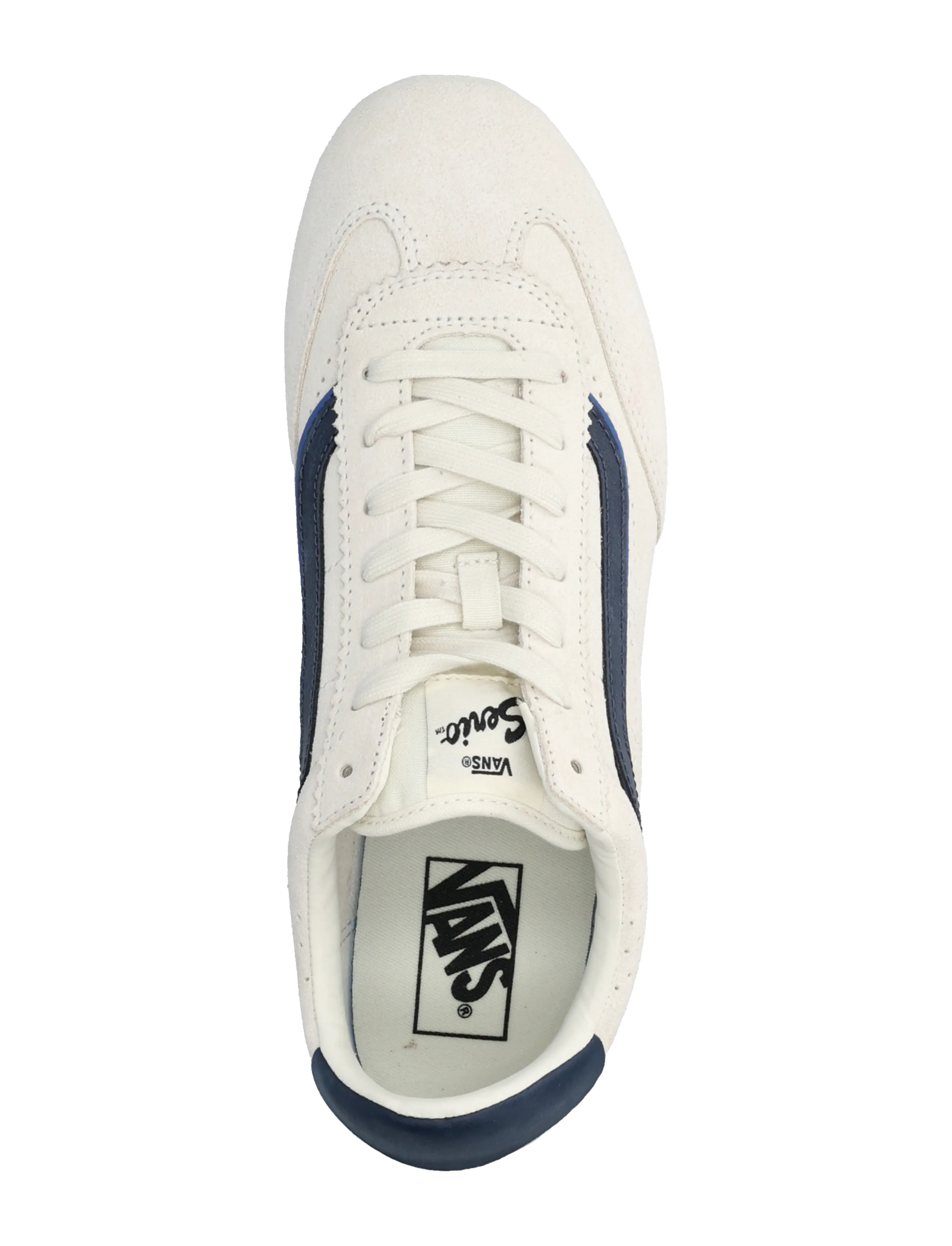 VANS - Super Lowpro - low top sneakers - marshmallow/blue - 3