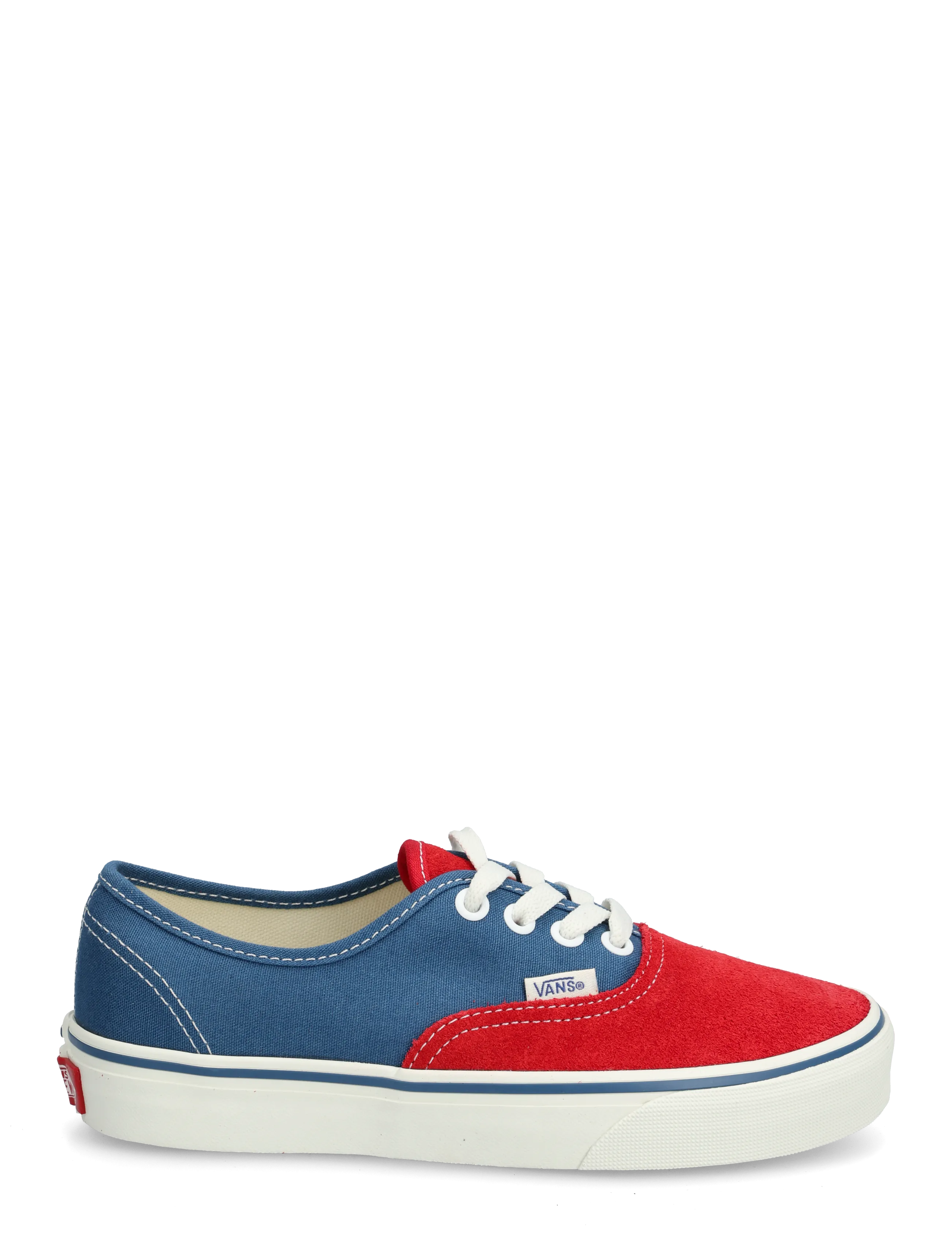 VANS - Authentic - canvas-strigaskór - racing red - 1