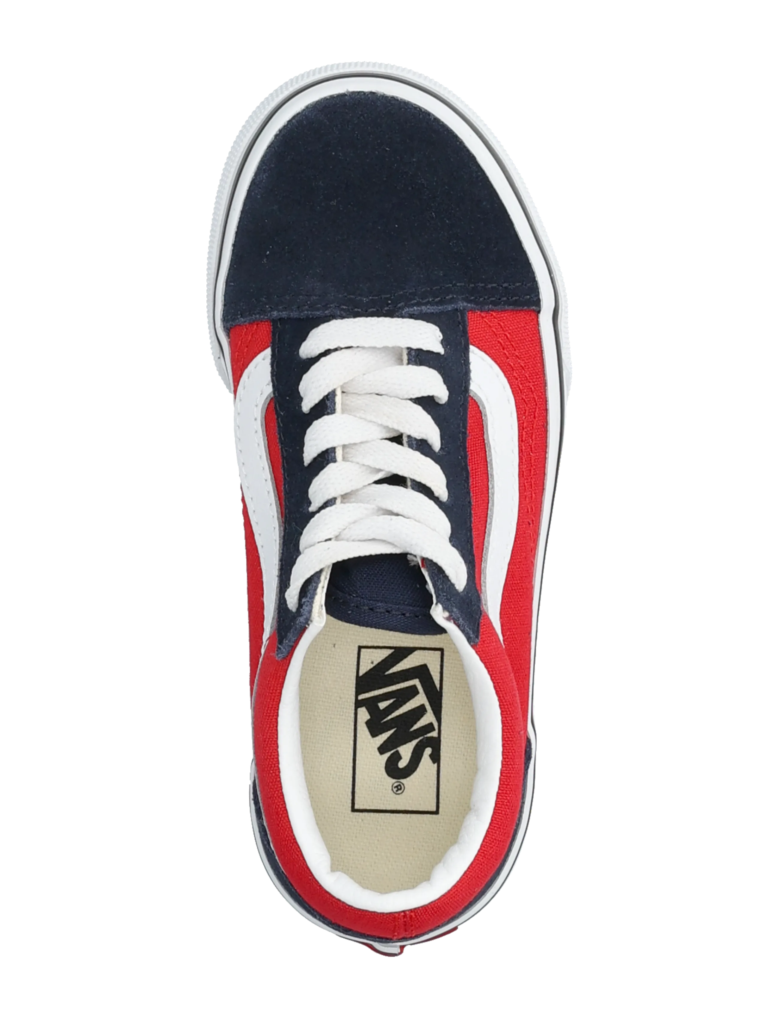 VANS - Old Skool - baskets basses - parisian night/racing red - 3